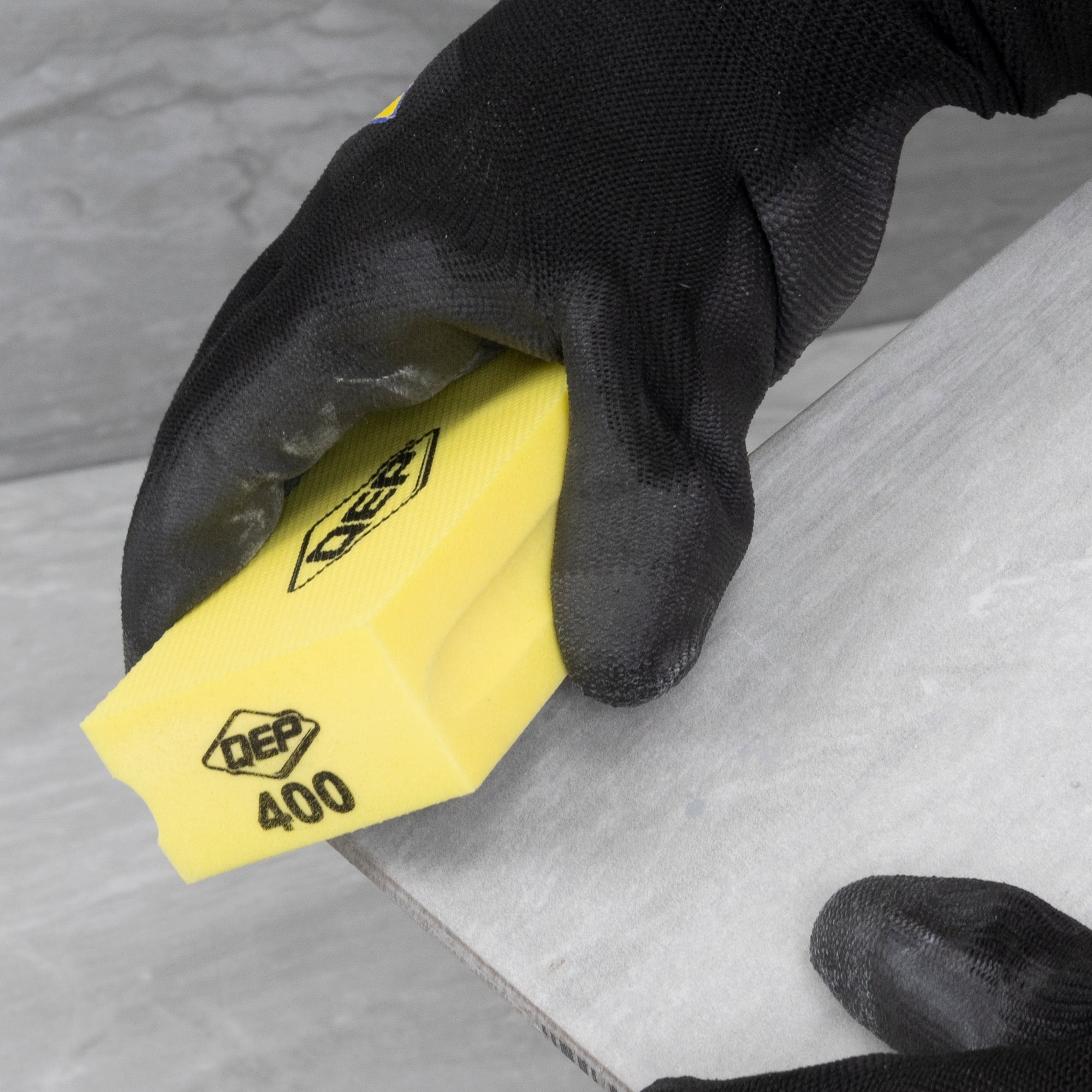 400-Grit Polishing Diamond Sanding Block - 2