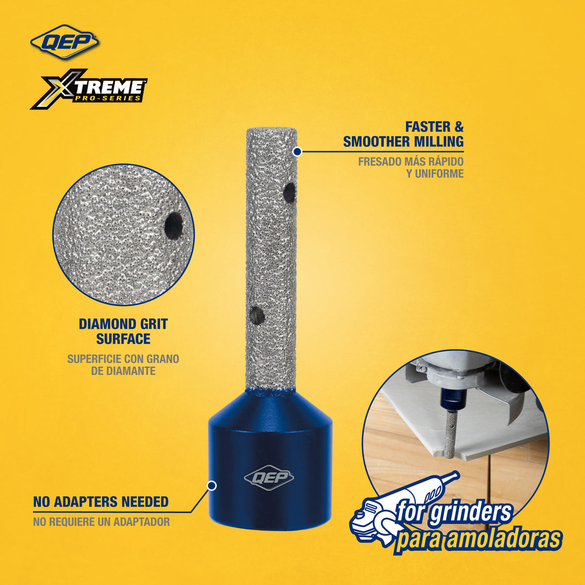 Xtreme 3/8" Diamond Milling Bit - 2