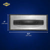 4" x 9.5" Molded Rubber Grout Float with Non-Stick Gum Rubber - 5