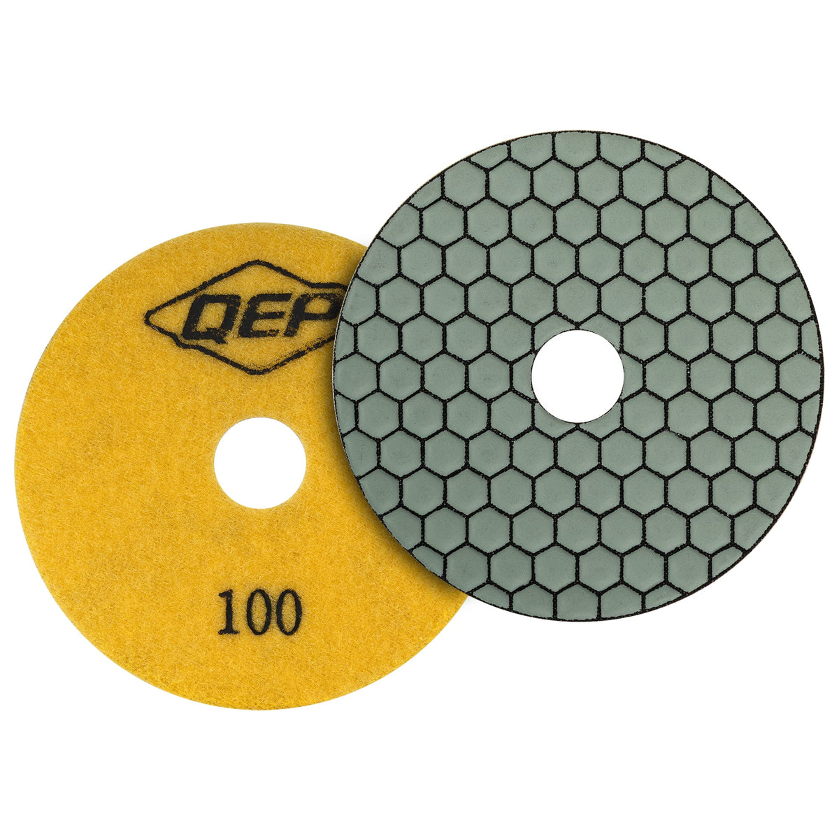 Xtreme 4" Dry Polishing Pad for Grinders - 100 Grit - 1