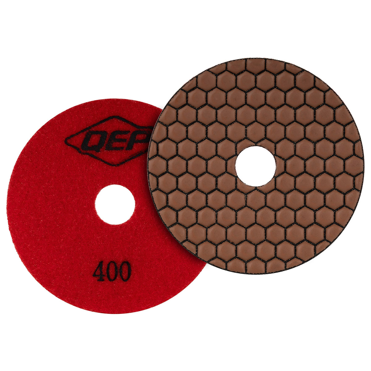Xtreme 4" Dry Polishing Pad for Grinders - 400 Grit - 1