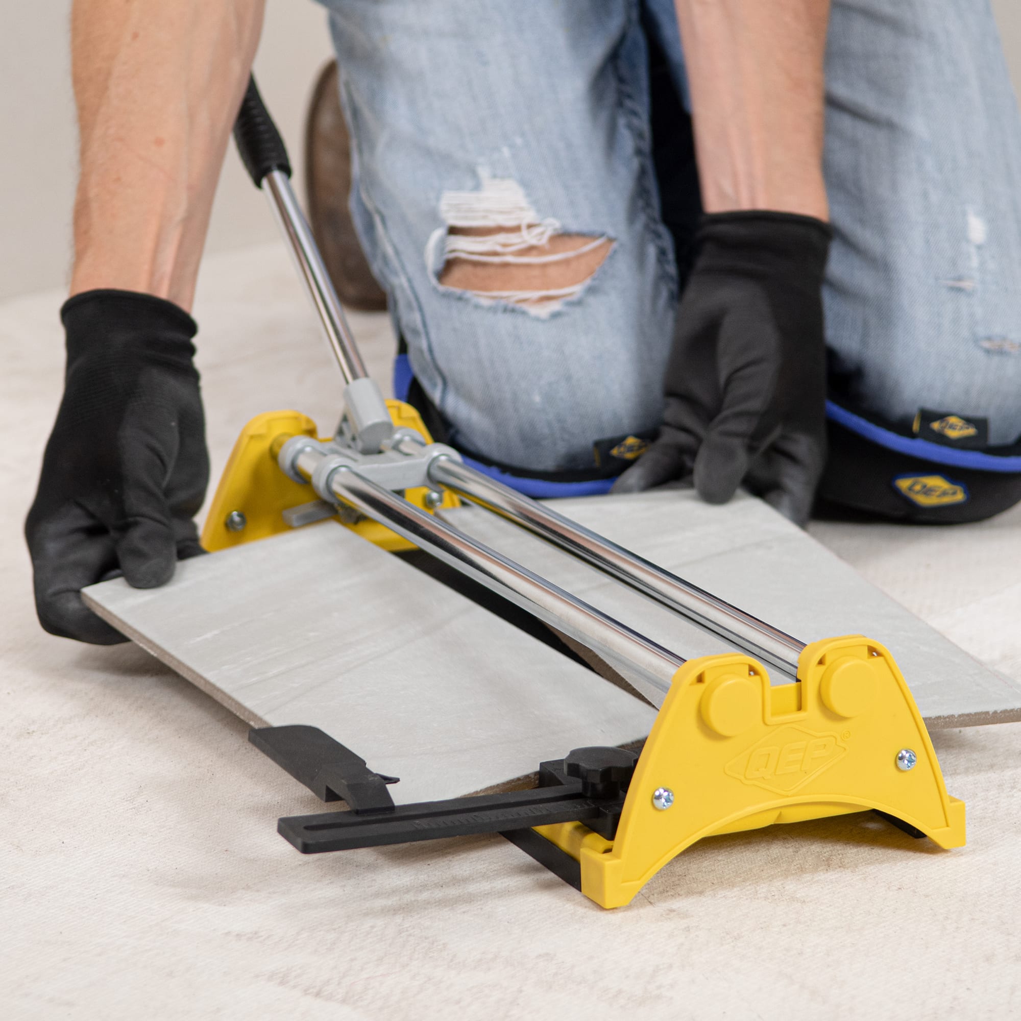 14" Pro Ceramic and Porcelain Tile Cutter with 1/2" Cutting Wheel - 3