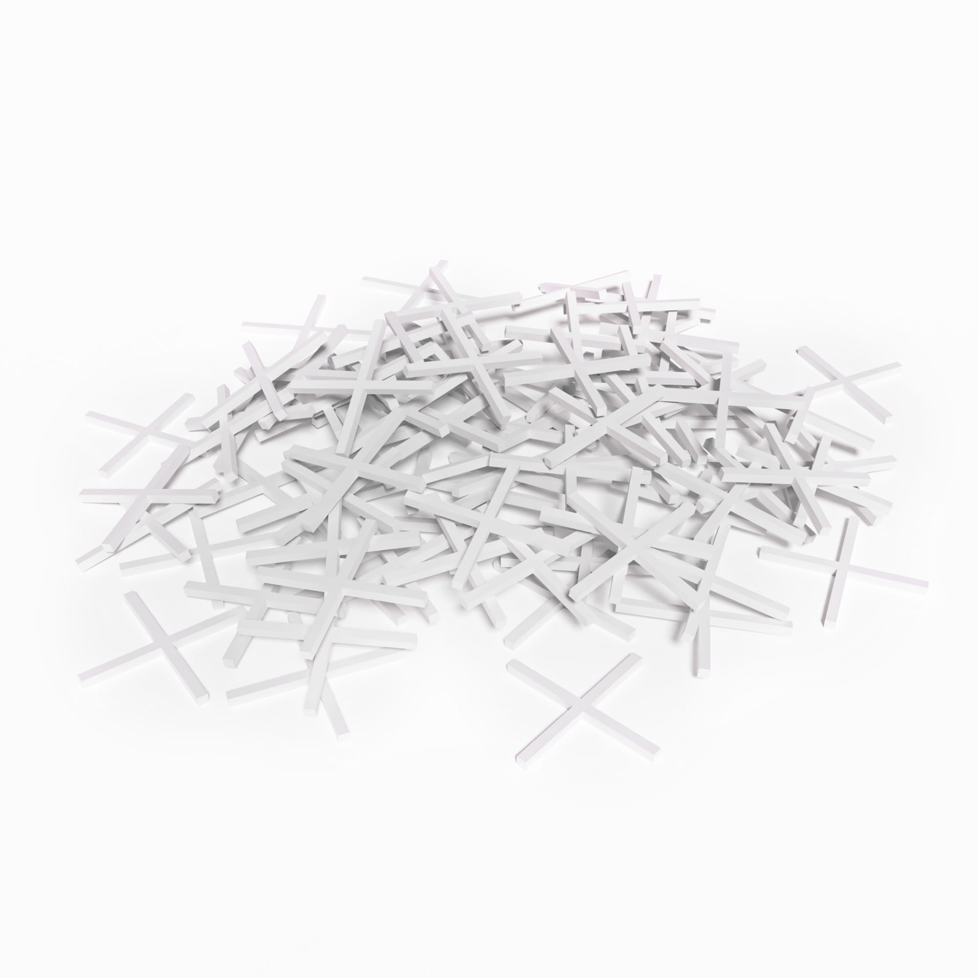 1/16" Hard Style Tile Spacers - Leave-in or Traditional (1%2C500 pack) - 4