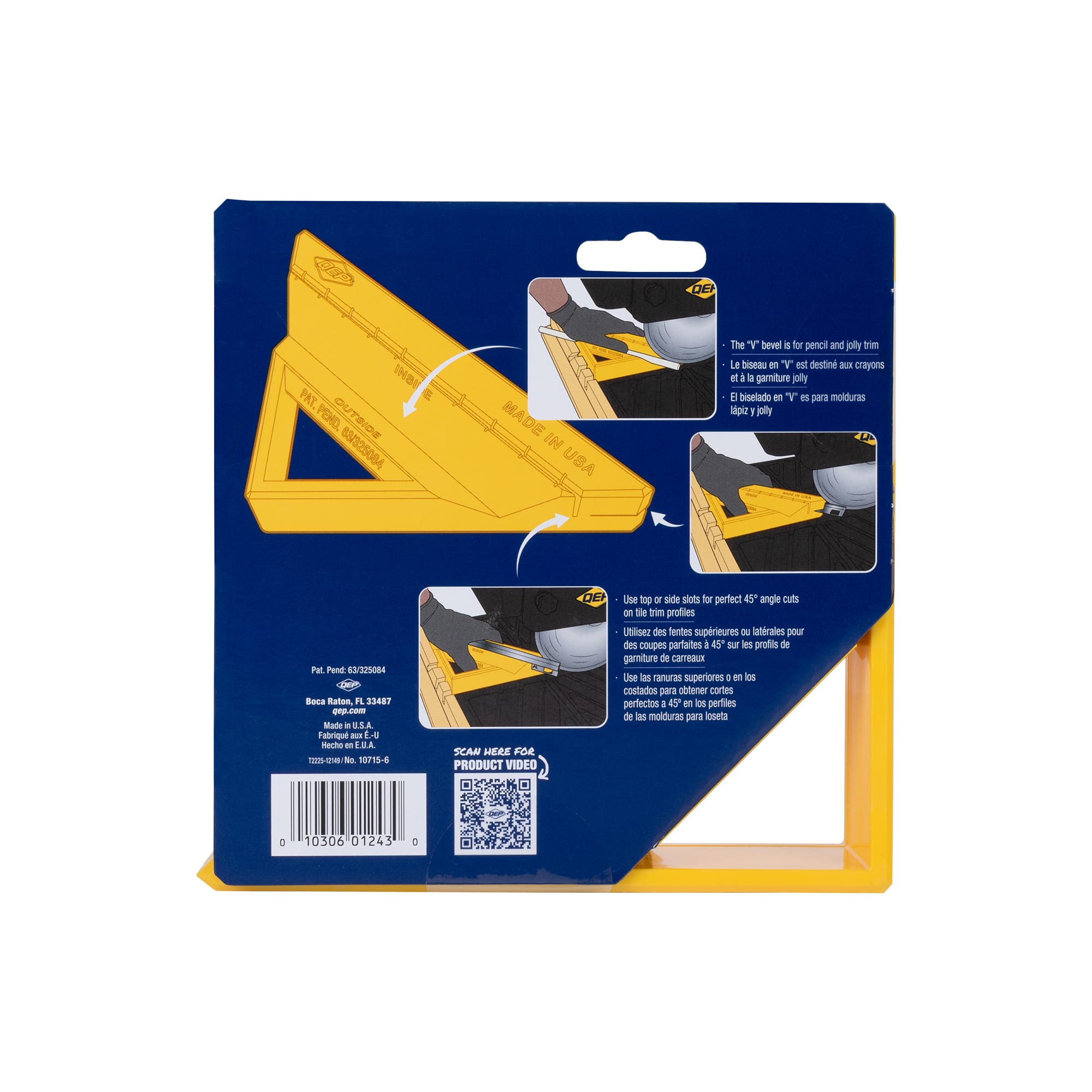 TileTrim Square to Cut Tile Edging Trim & Jolly on Wet Saws & Chop Saws - 7