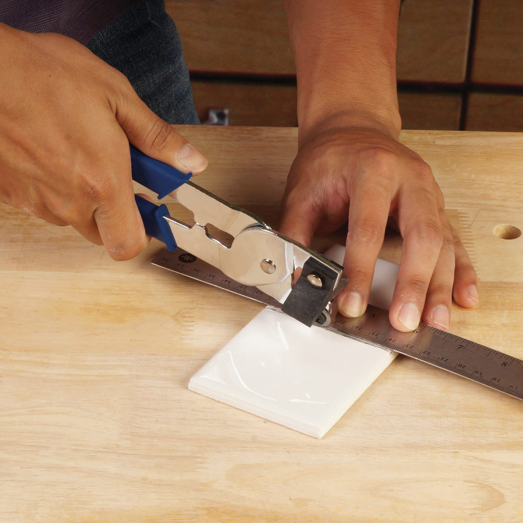 Handheld Tile Cutter for Ceramic Wall Tile up to 1/4" Thick - 2