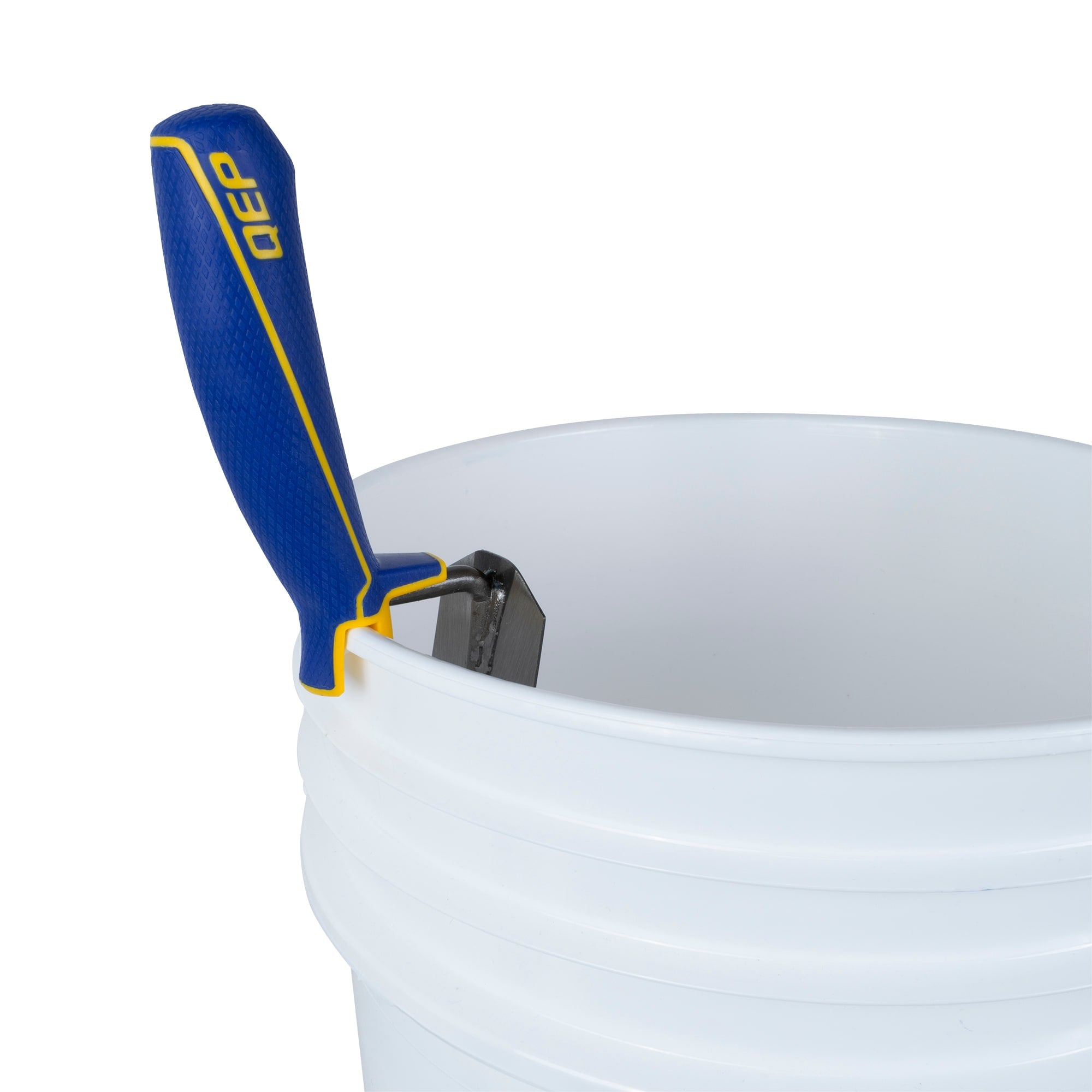 6" x 2" Margin Trowel w/ Steel Blade%2C Comfort Grip & Bucket Hook - 5