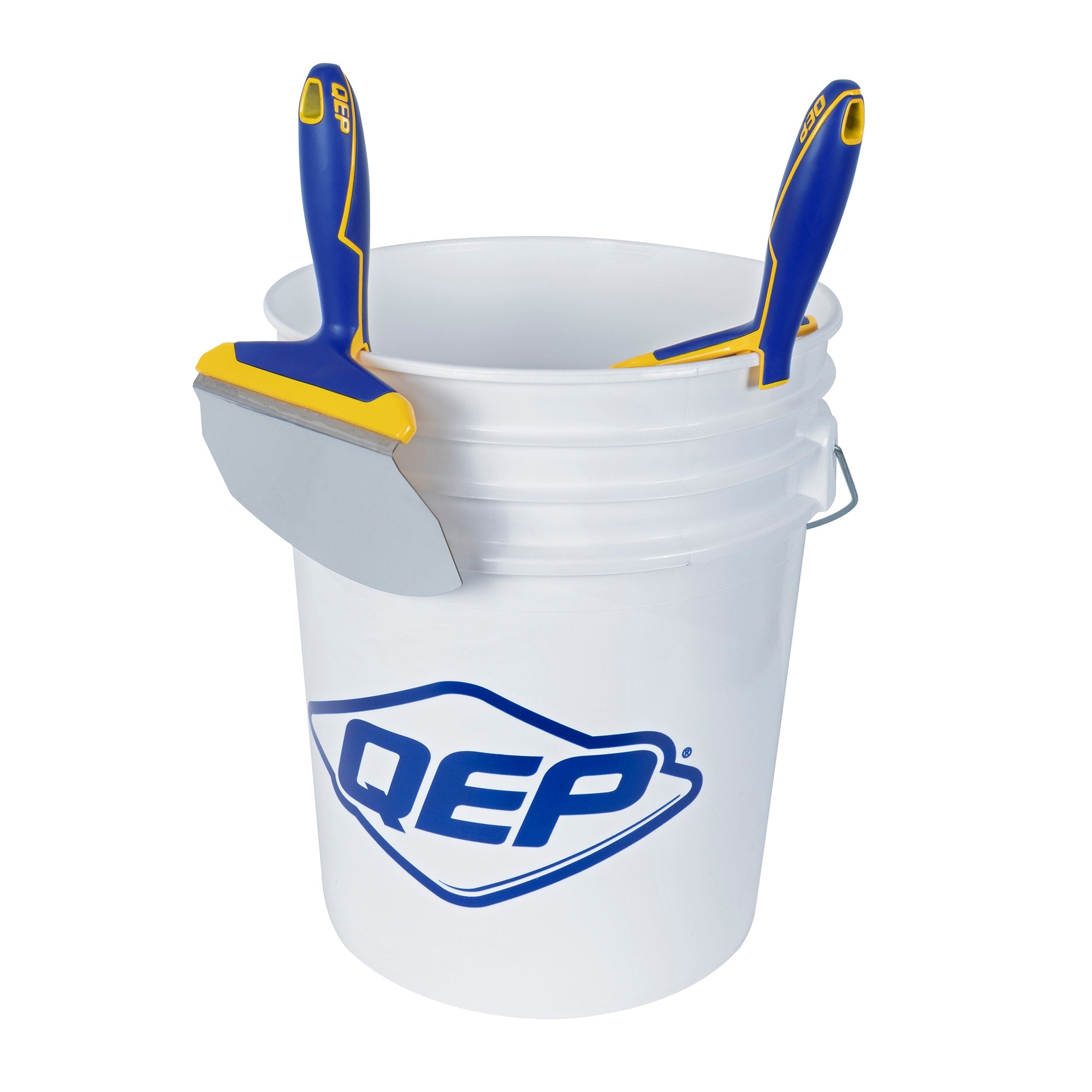 Bucket Scoop w/ Curved Stainless Blade%2C Comfort Grip & Bucket Hook - 5