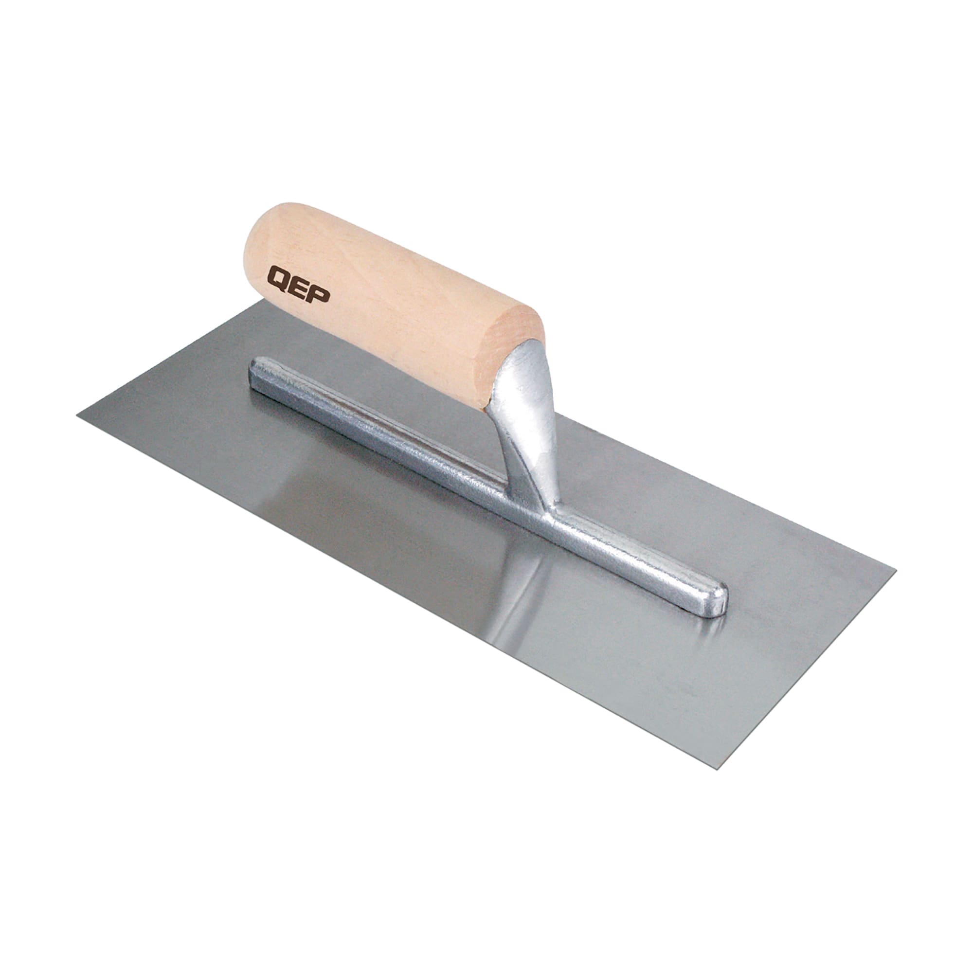 11"x 4-1/2" Patching & Finishing Steel Trowel with Wood Handle - 1