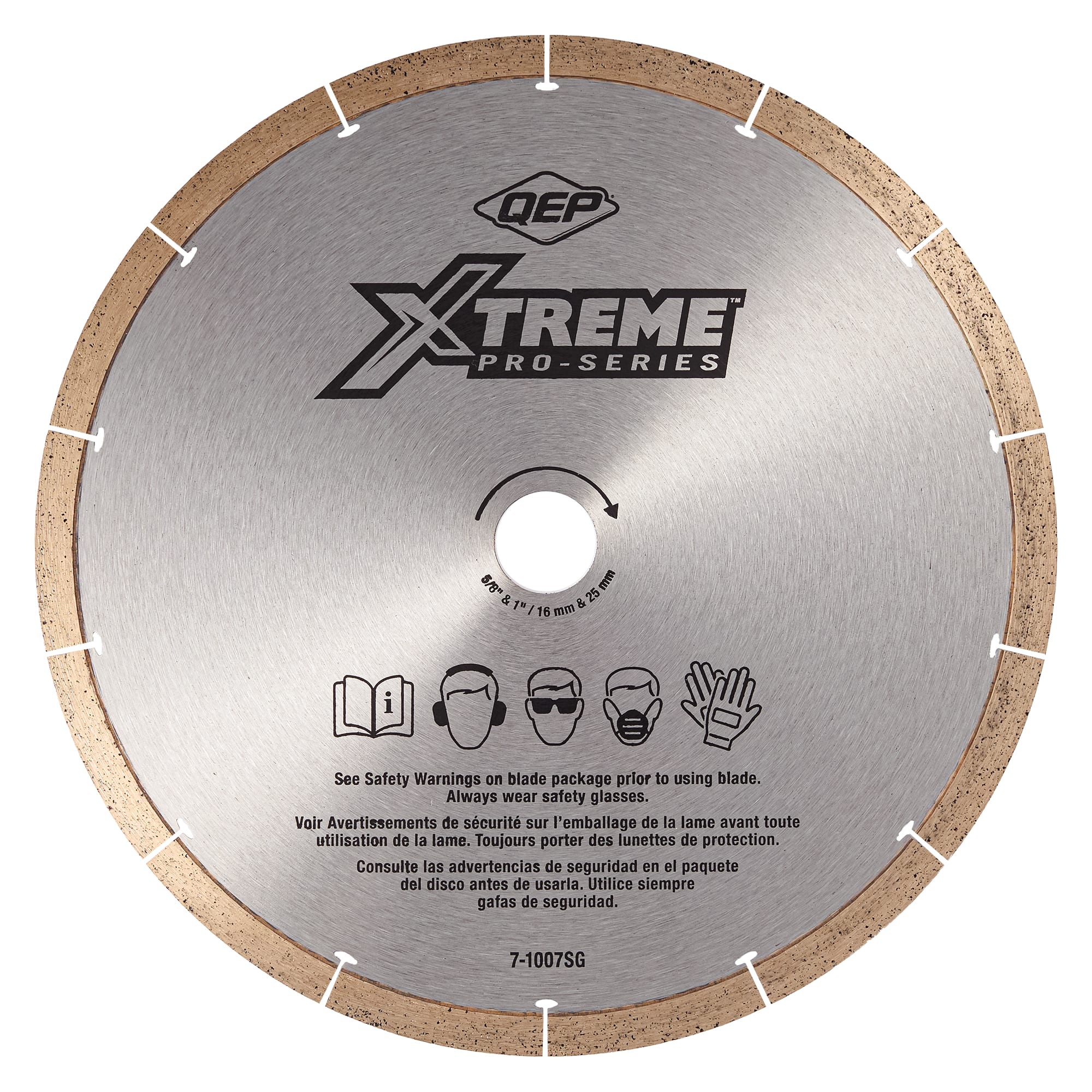 10" Xtreme Segmented Diamond Blade for Porcelain Pavers & Natural Stone - 5