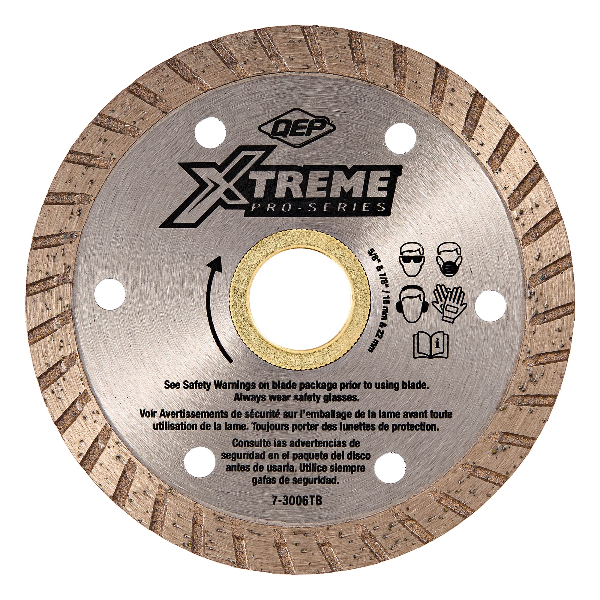 Xtreme Pro Series 3-3/8" Turbo Diamond Blade - 5