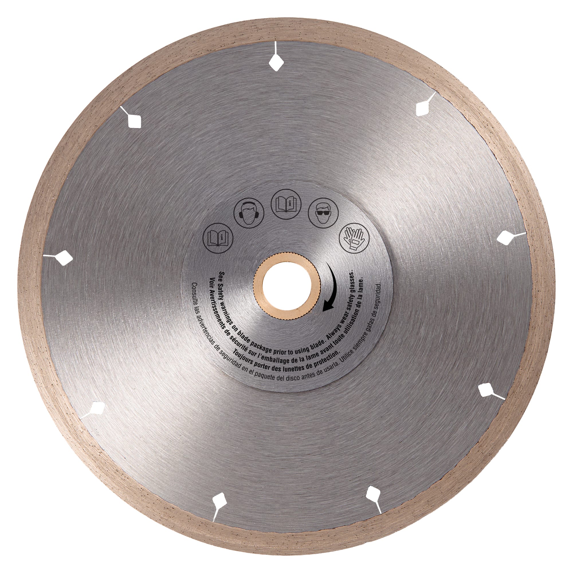 7" Black Widow Premium%2C Thin Rim Diamond Saw Blade%2C for Wet Cutting - 5