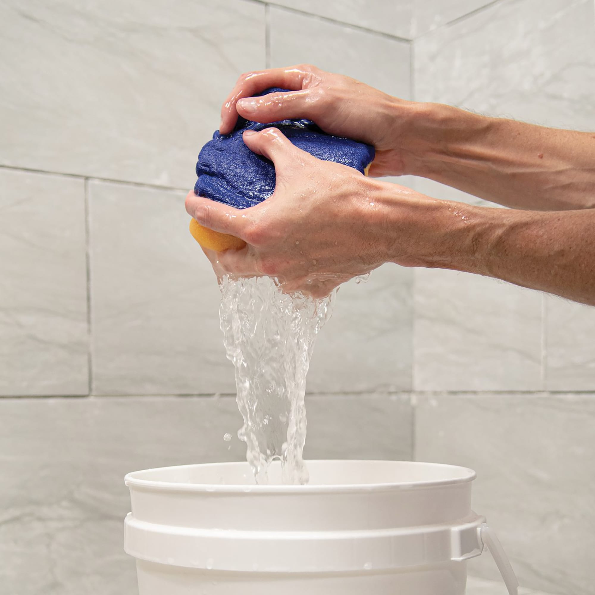 Microfiber Polishing Sponge for Grouting & Cleaning - 7.5" x 5.5" - 4