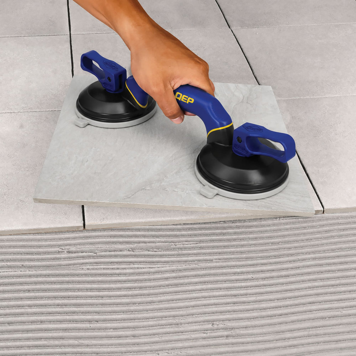 Xtreme 4-3/8" Double Suction Cup for Rough Surfaces - 178 lb Lift - 2