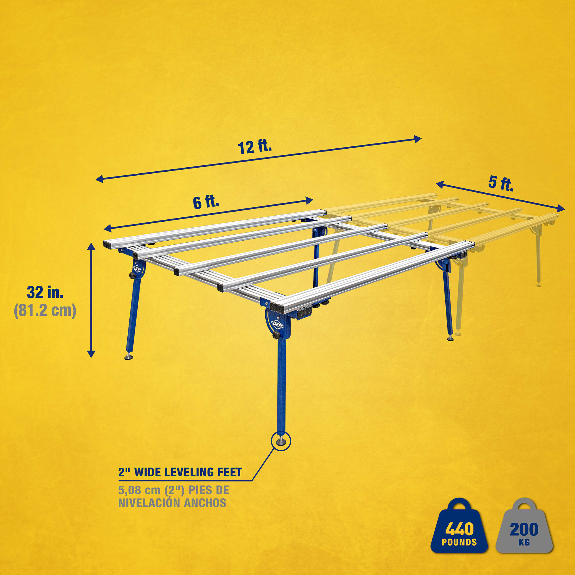 GPTP Folding Work Table - 4