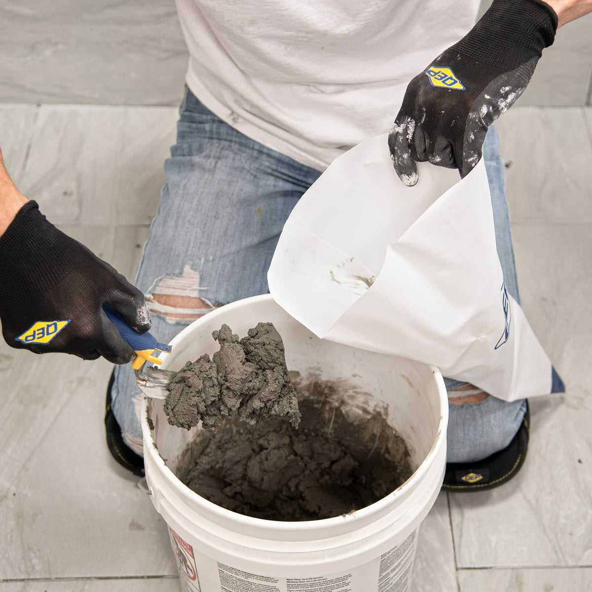 Grout Bag with Heavy-Duty Tip - 3