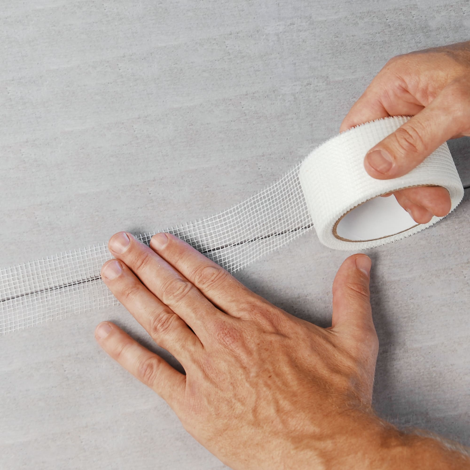 2" x 50 ft. Indoor Alkaline Resistant Backer Board Seam Tape Roll - 2