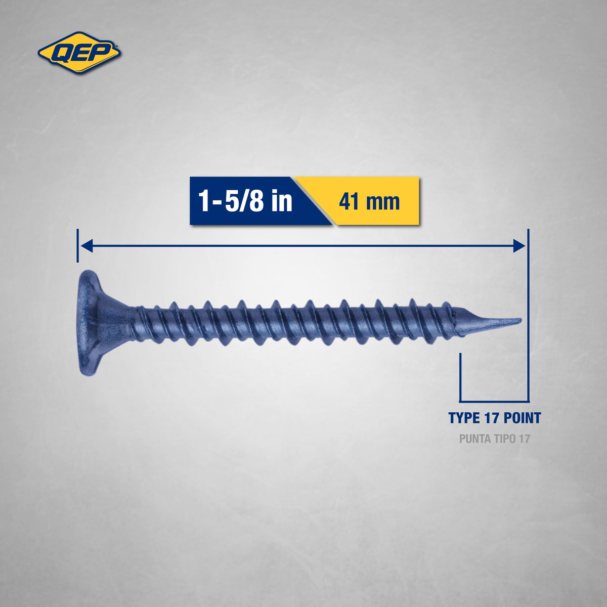 Backer Board Screws 1-5/8" (700 pack) - 4