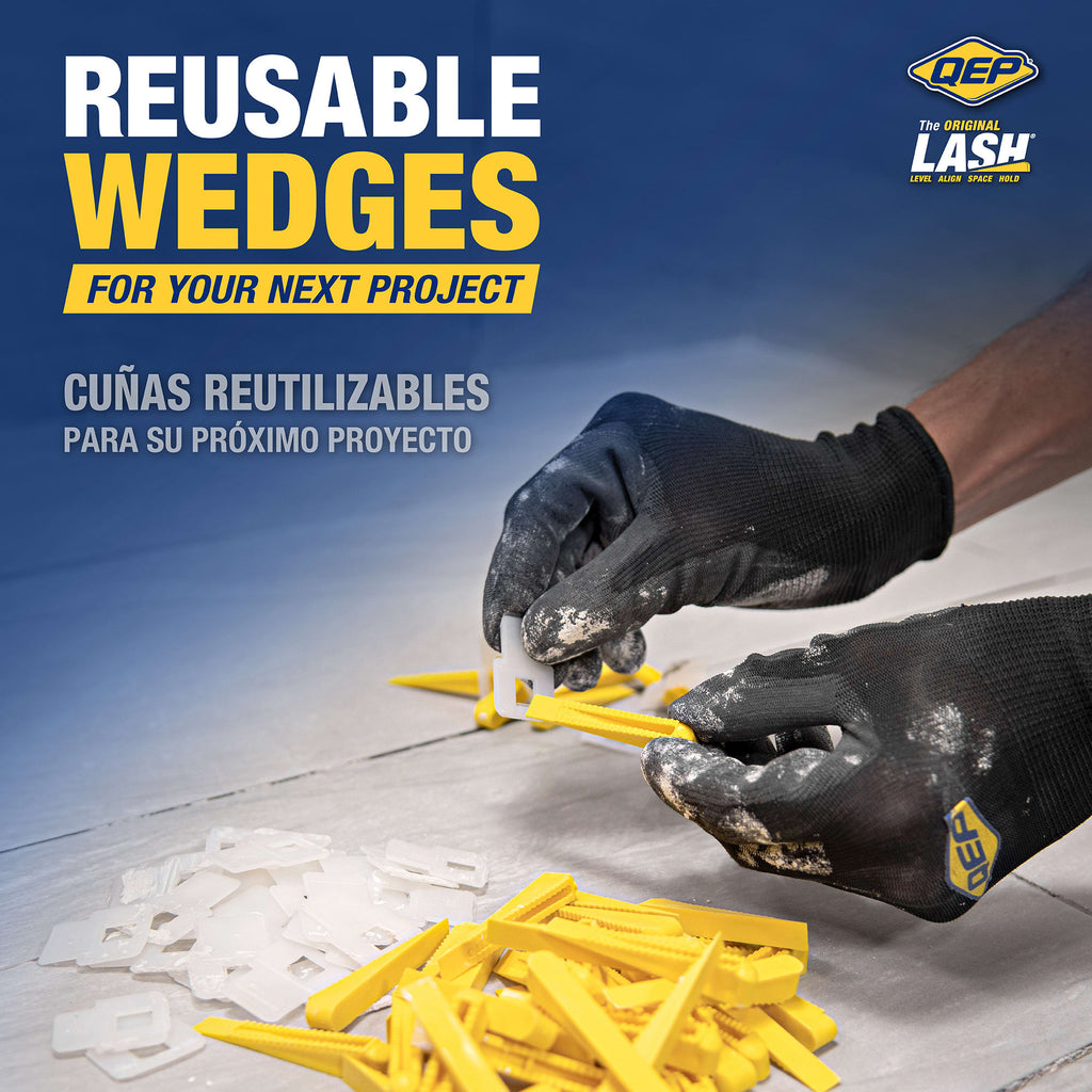 LASH Tile Leveling System Wedges (100-pack) - 8