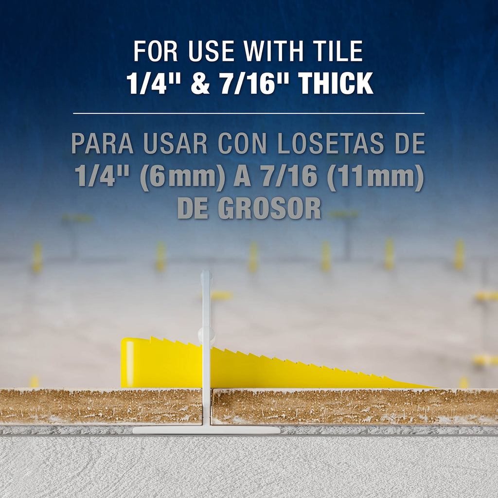 LASH Tile Leveling System Wedges (300 pack) - 3
