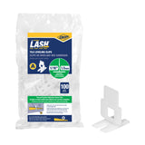 LASH Tile Leveling System Clips for 1/16" Grout (100 pack) - 1