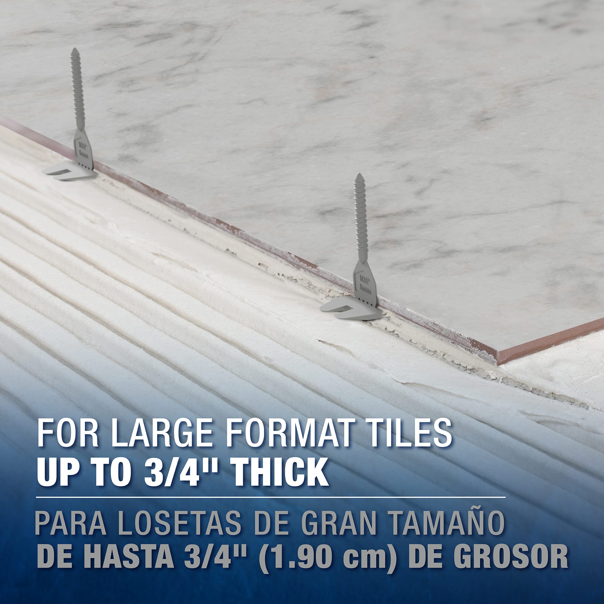 LASH 360 Tile Leveling System 1/32" Posts (100 pack) - 4