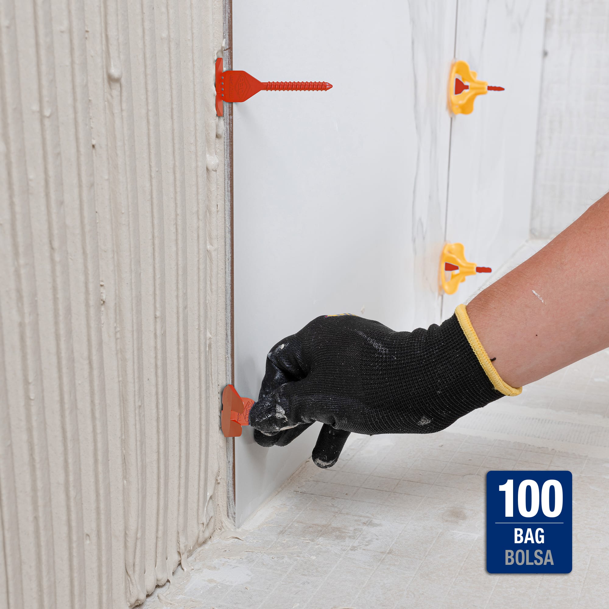 LASH 360 Tile Leveling System 1/8" Posts (100 pack) - 2