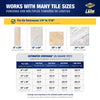 LASH Tile Leveling System Clips for 1/8" Grout (100-pack) - 7
