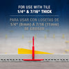 LASH Tile Leveling System Clips for 1/8" Grout (500 pack) - 3