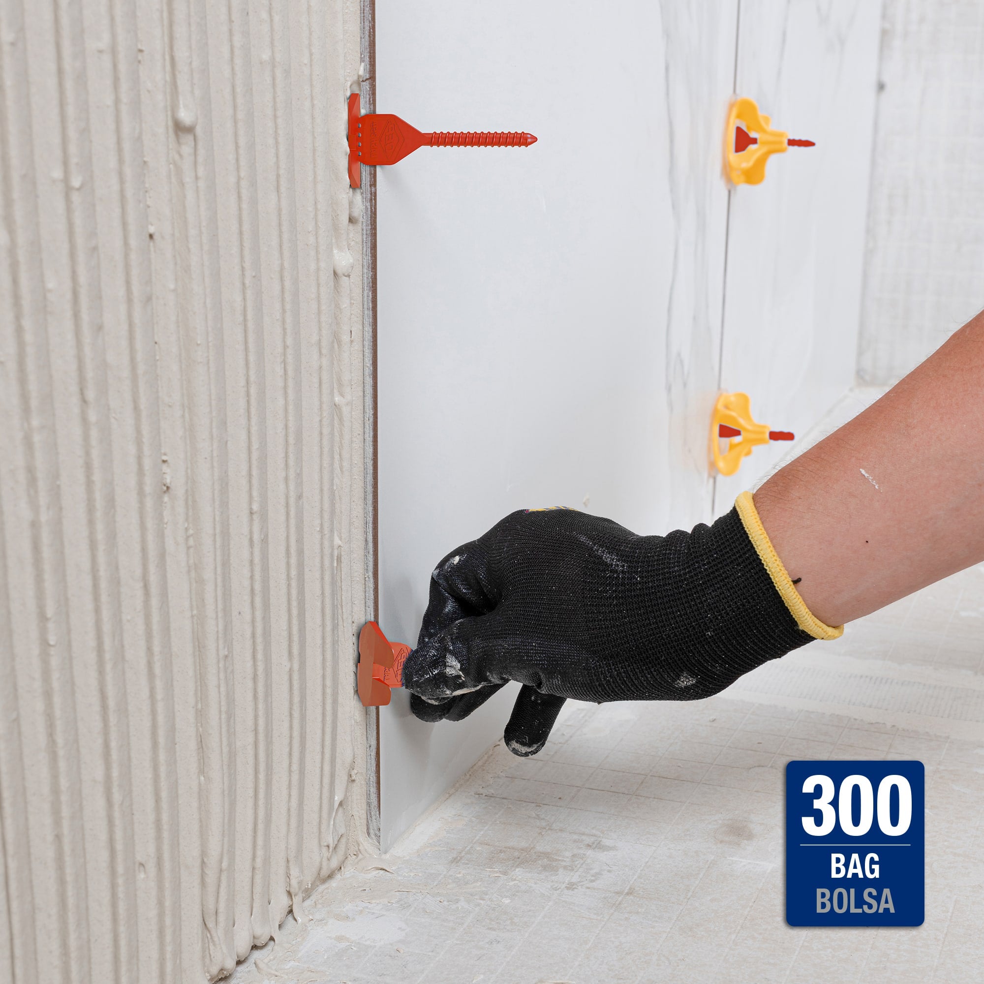 LASH 360 Tile Leveling System 1/8" Posts (300 pack) - 2