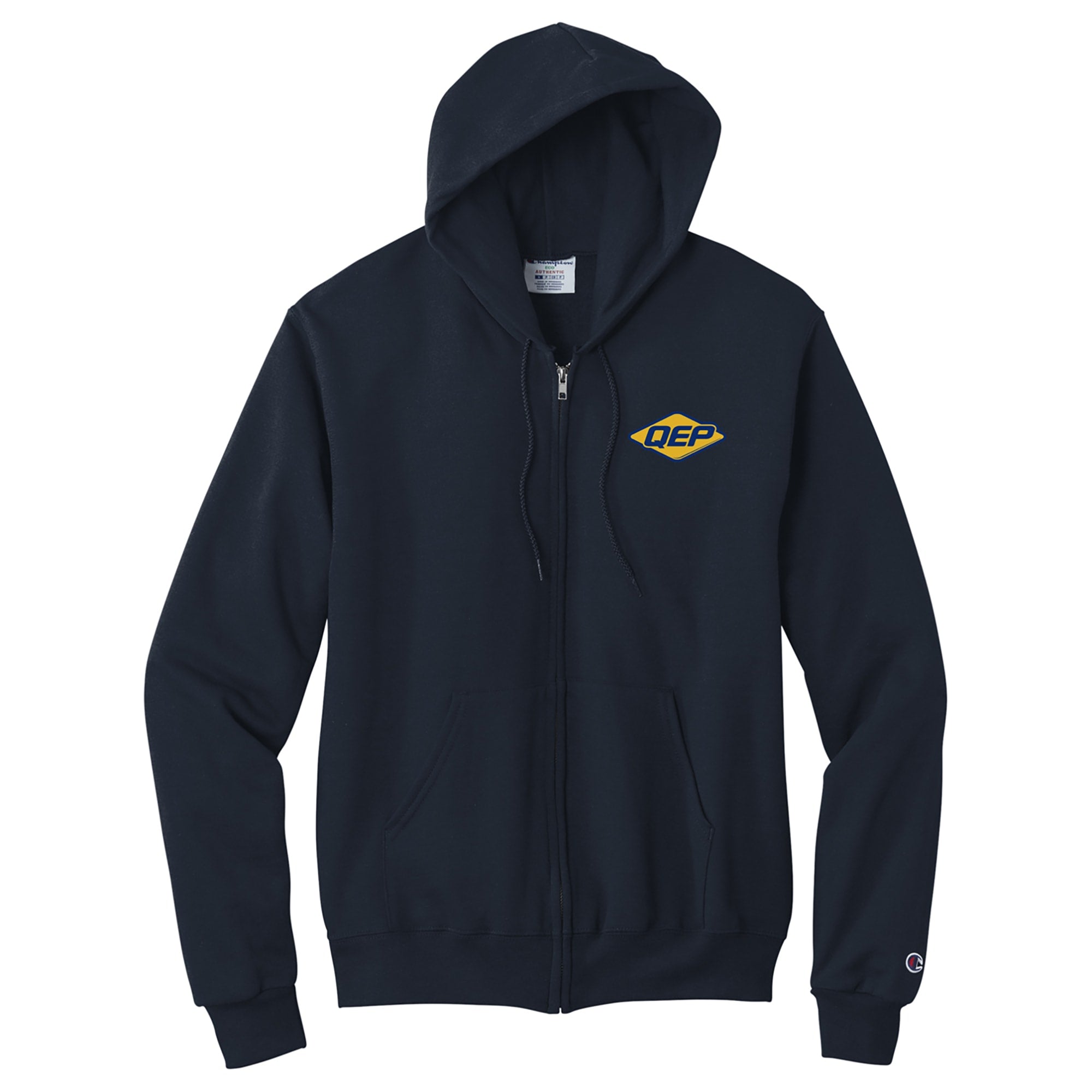 Hoodie with Iconic Eagle Graphic - 2XL - Navy Blue - 2