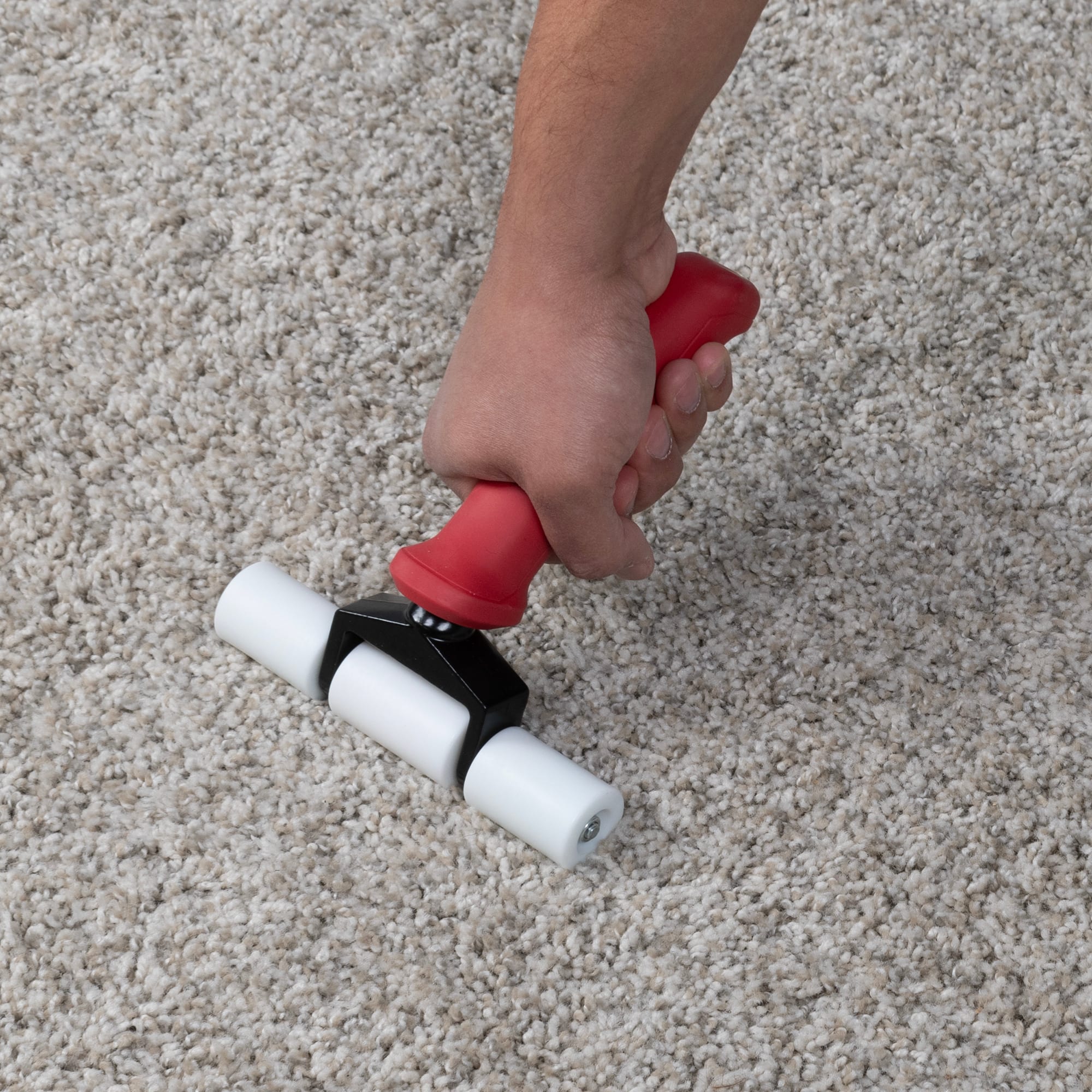6" Pro Cut Pile Carpet Seam Roller - 2