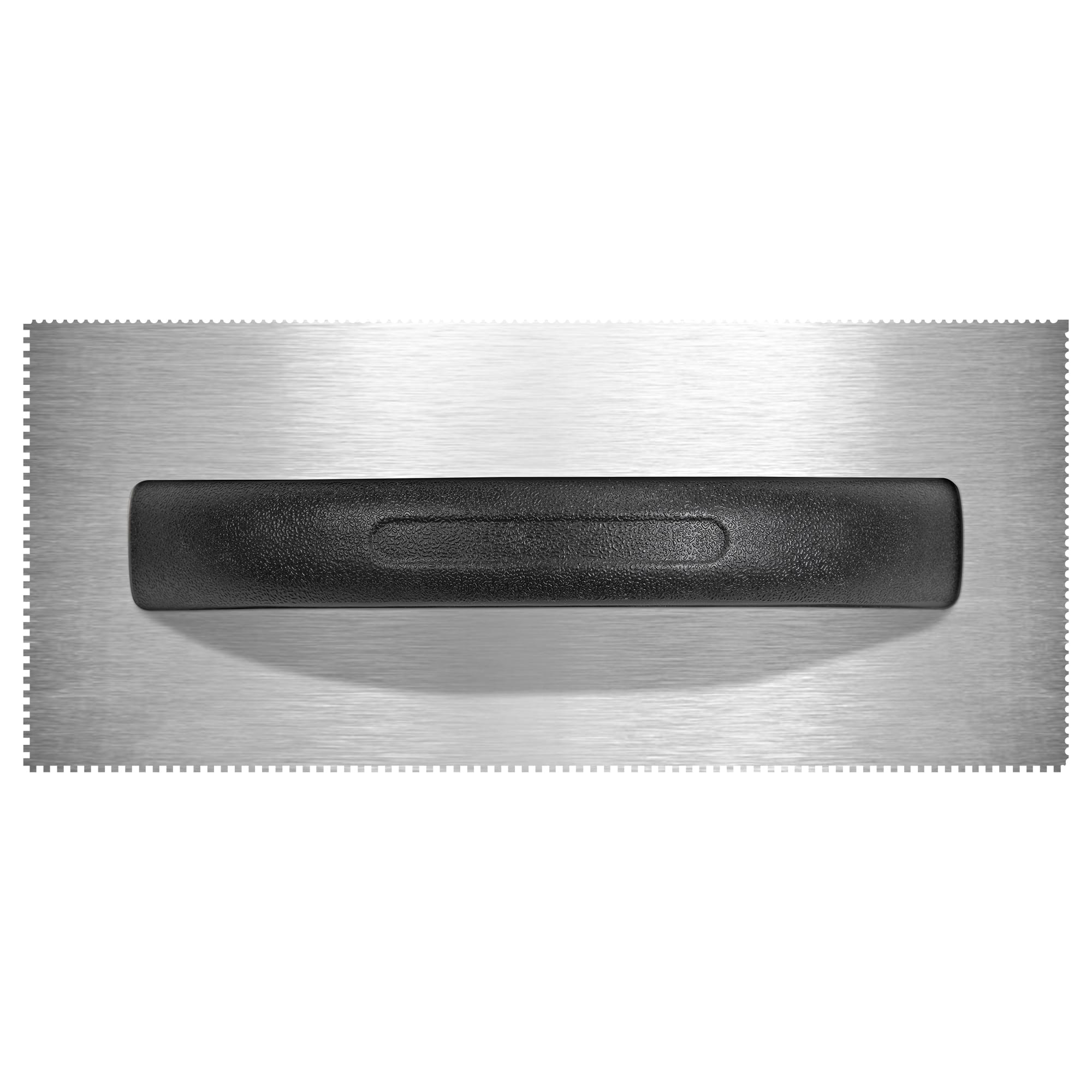 1/16" Square Notch & 1/16" x 1/32" x 1/32" U-Notch - 2-Sided Trowel - 6
