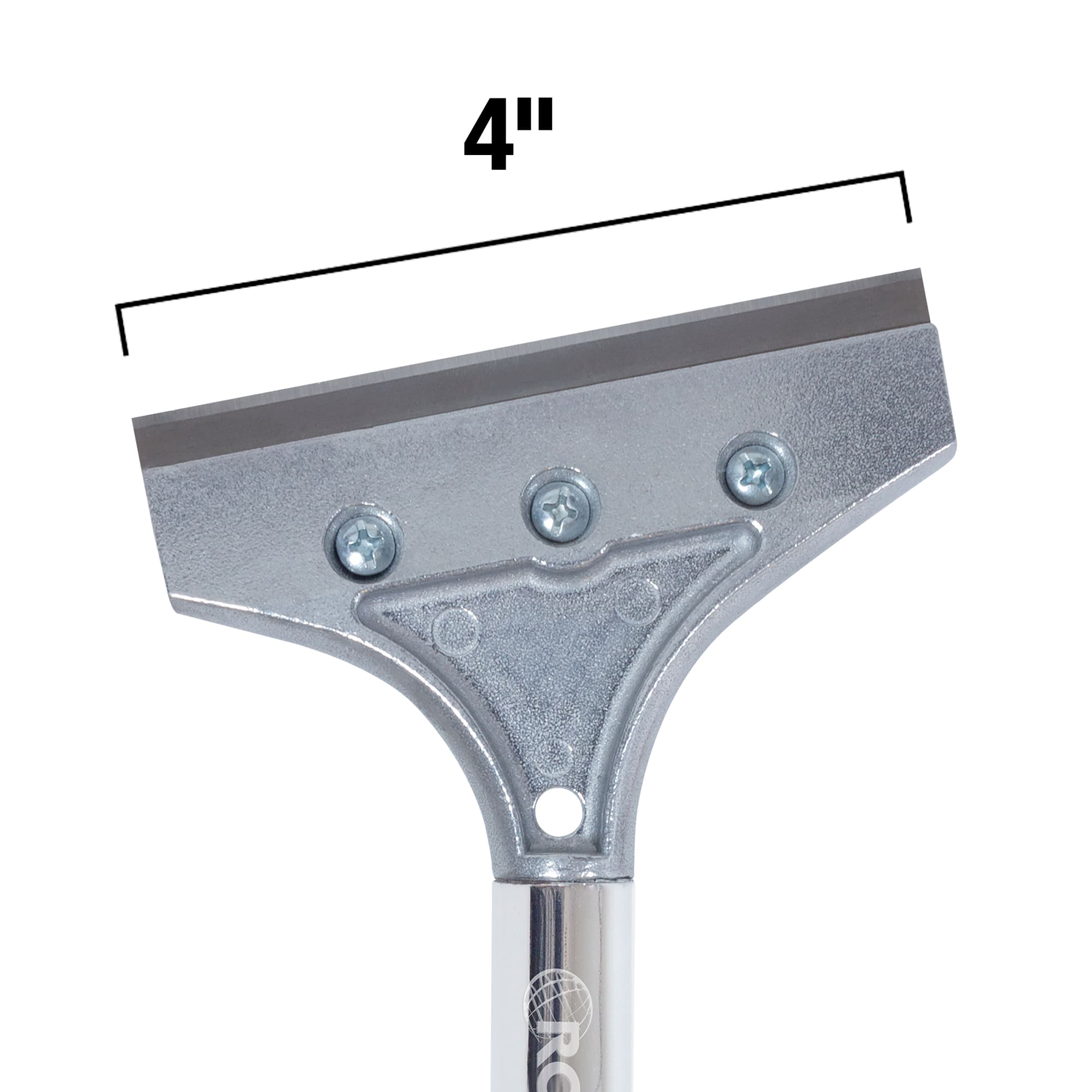 Floor & Wall Scraper with 4" Blade%2C 12" Handle and Angled Head - 7