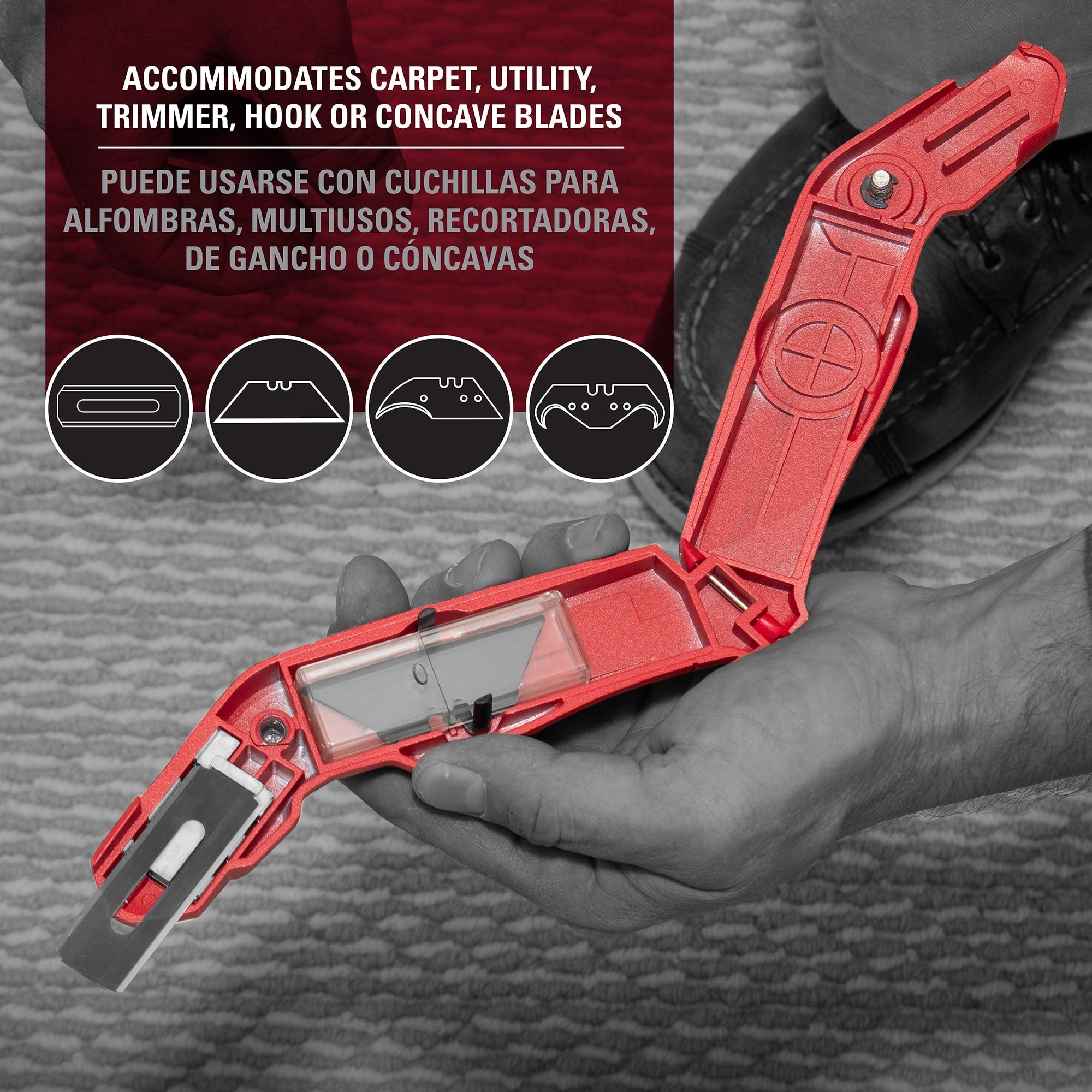 3-in-1 Carpet%2C Vinyl and Utility Knife - 5