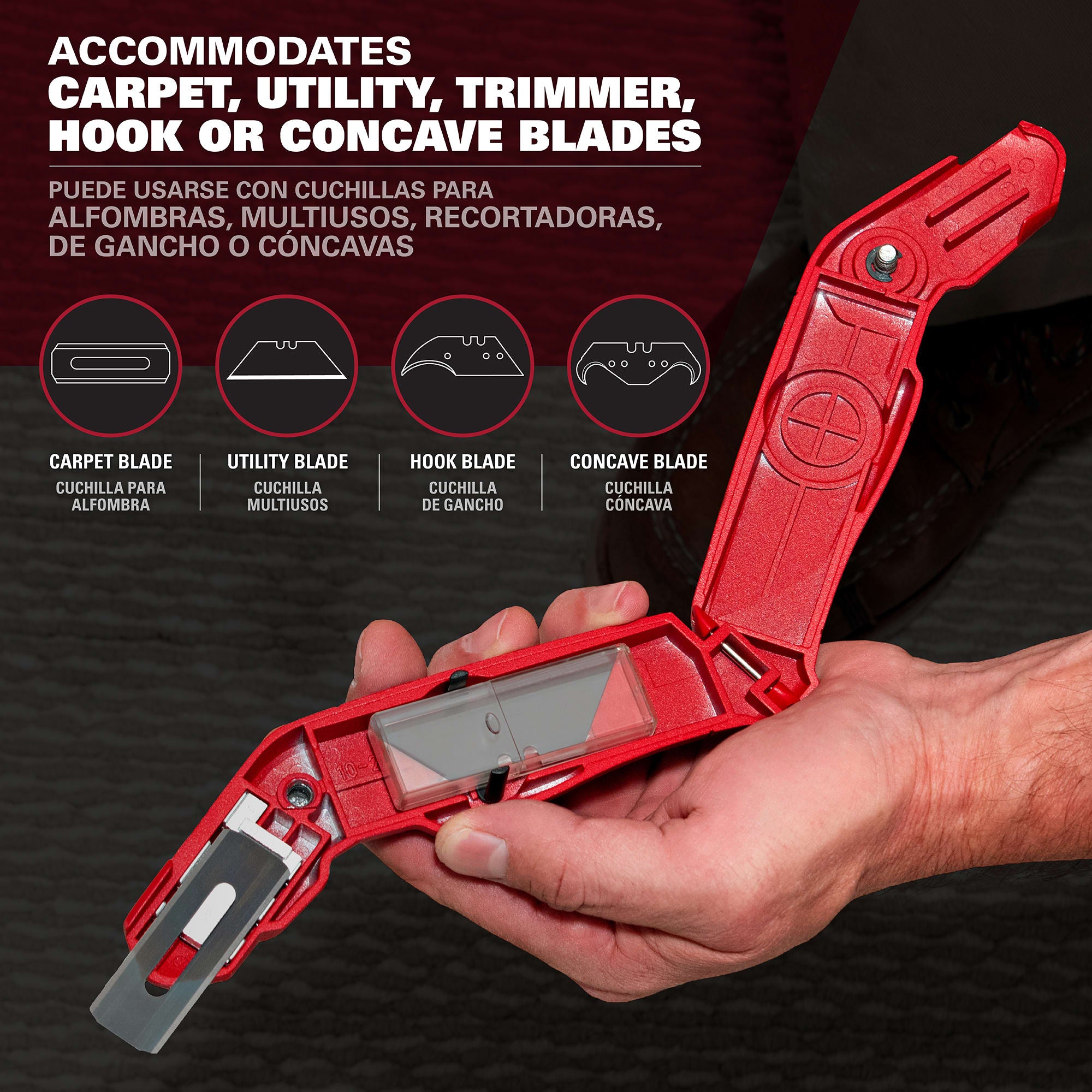 バードページ ROBERTS 3-in-1 Carpet, Vinyl and Utility Knife