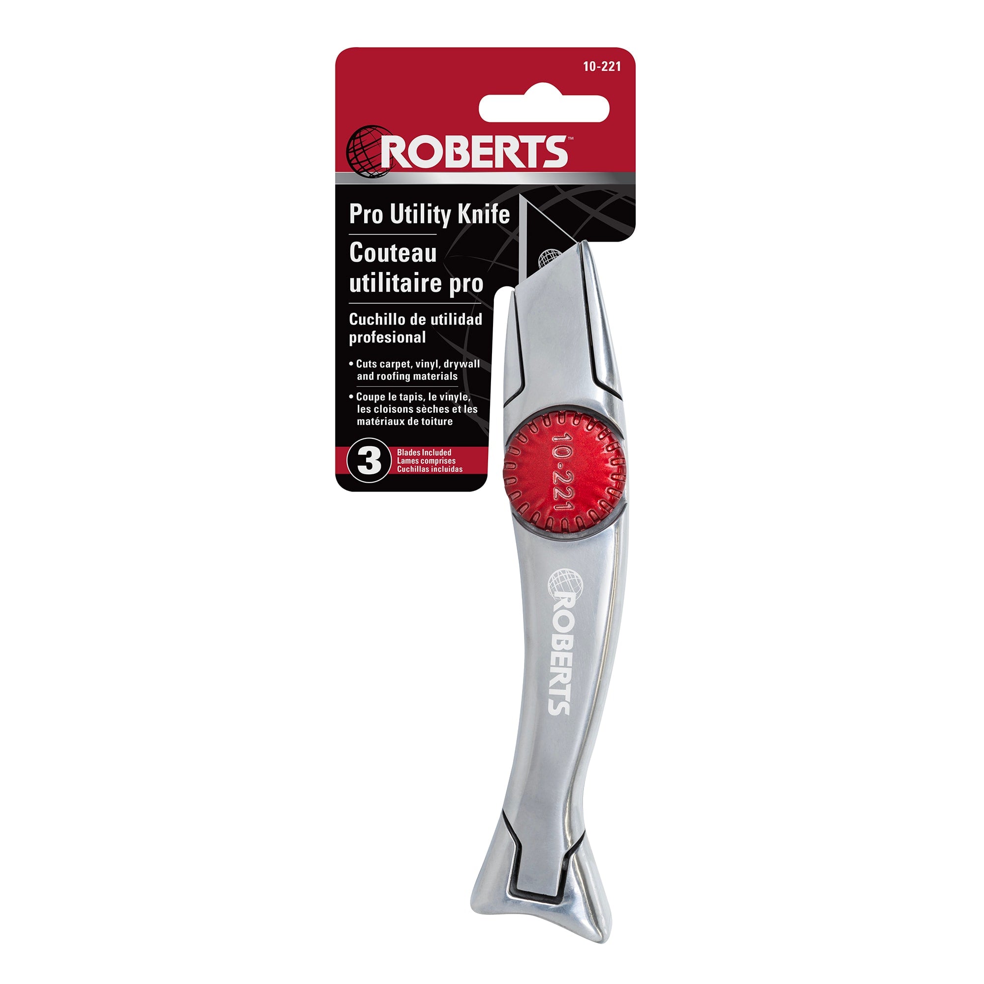 Pro Utility Knife with Magnetic Blade Holder - 7