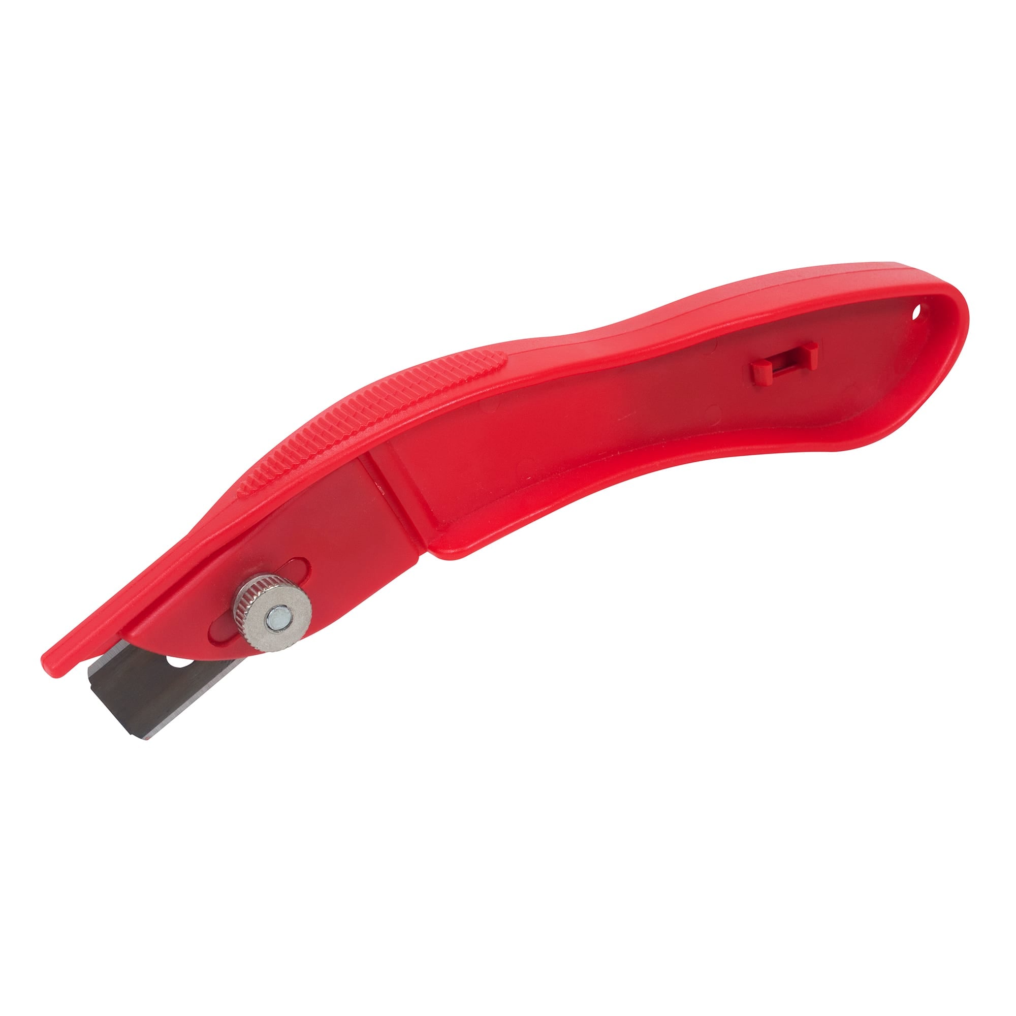 Slotted Blade Carpet Knife with Thumb Guard for Safety - 1