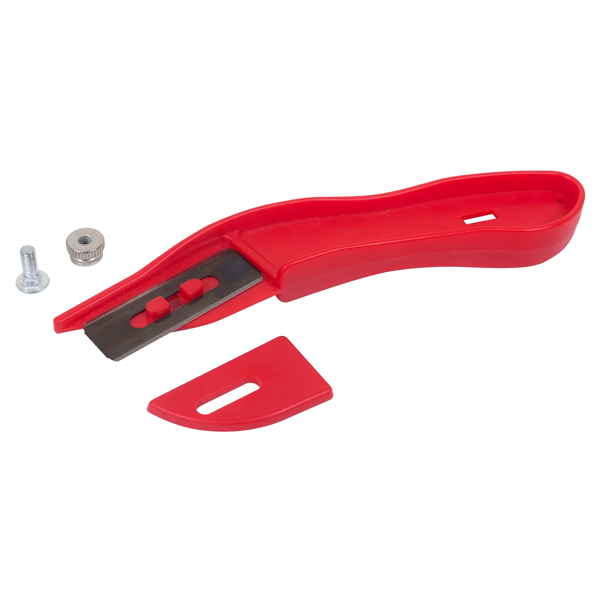 Slotted Blade Carpet Knife with Thumb Guard for Safety - 5