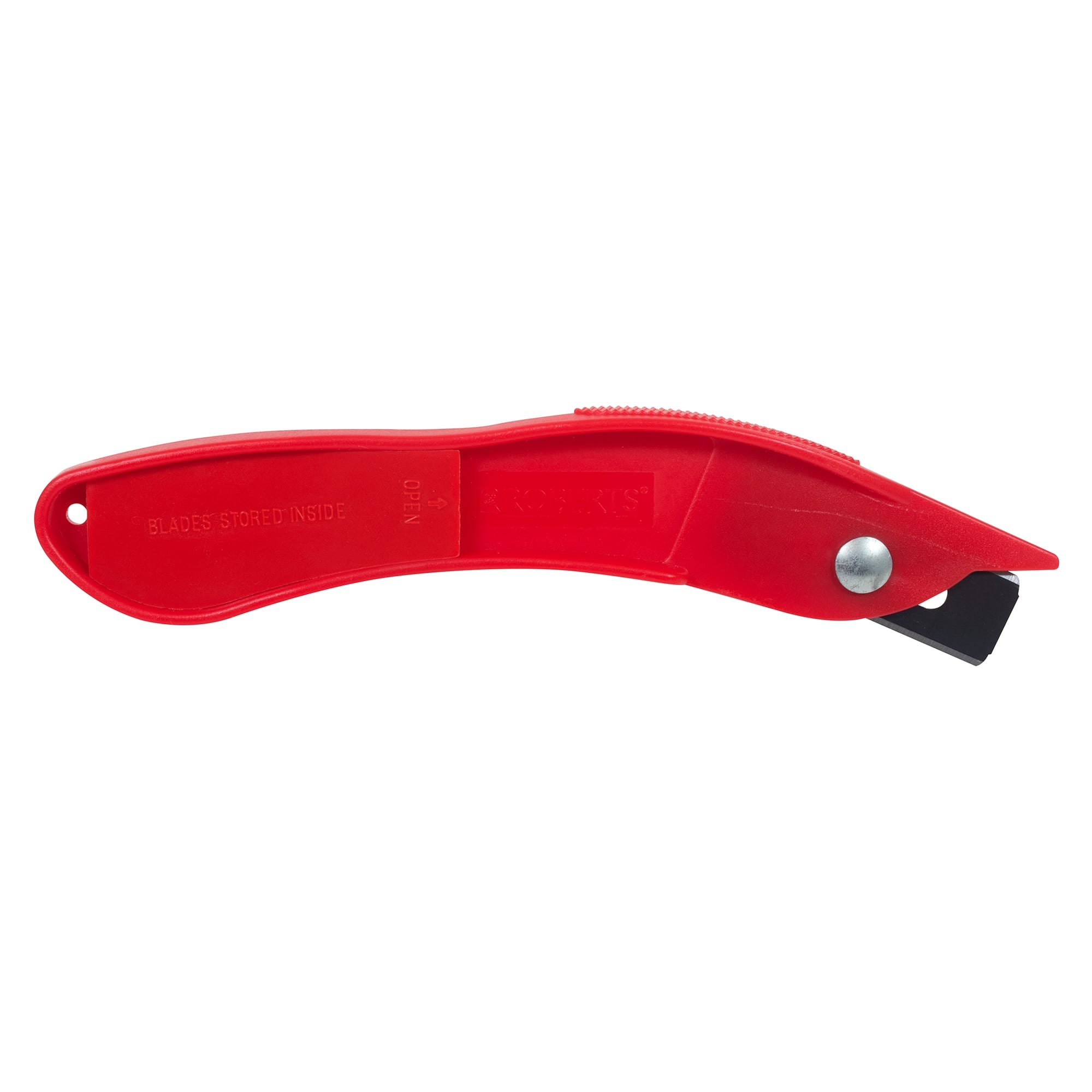 Slotted Blade Carpet Knife with Thumb Guard for Safety - 6