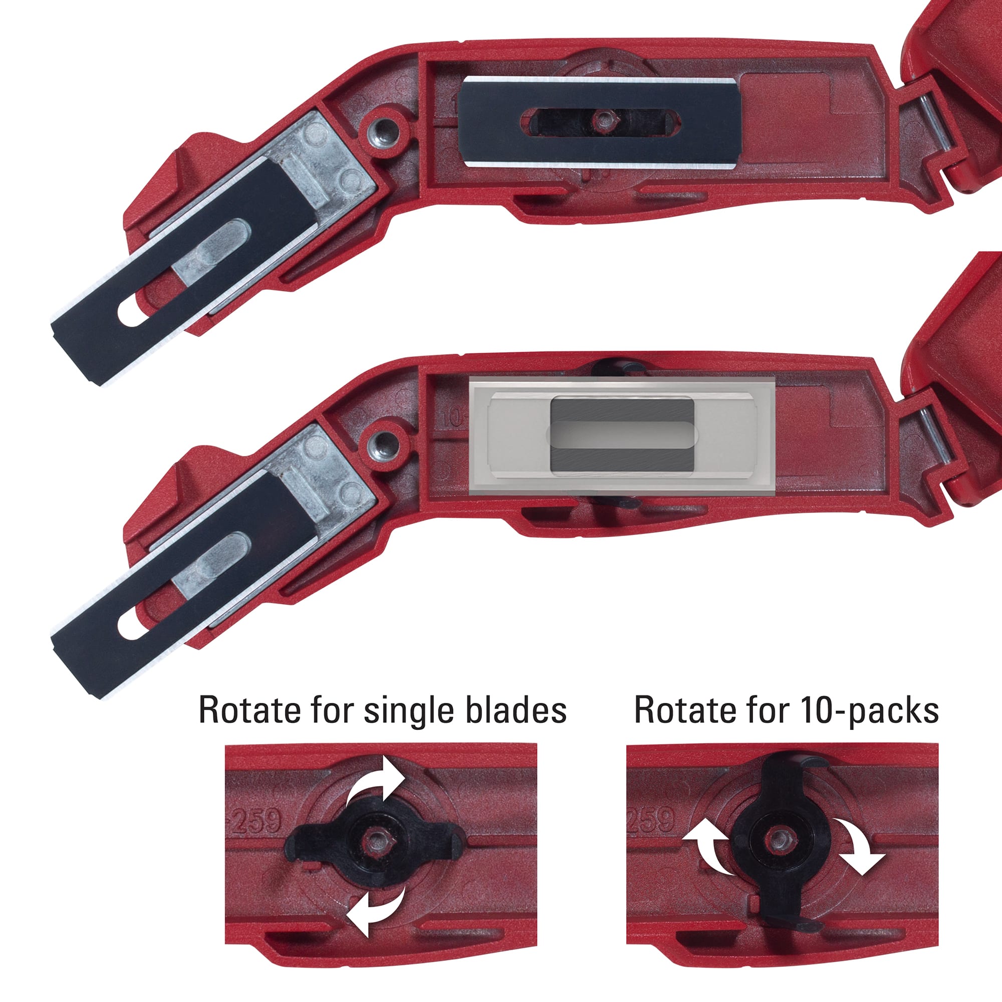 Pro Dual-Depth Carpet Knife - 6
