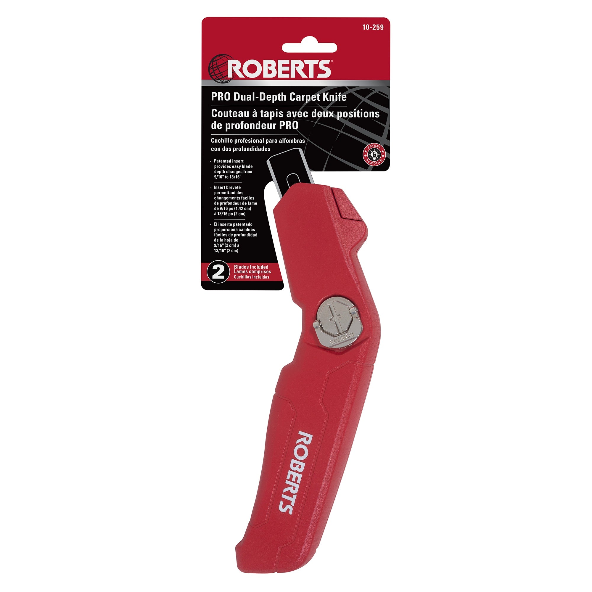 Pro Dual-Depth Carpet Knife - 8