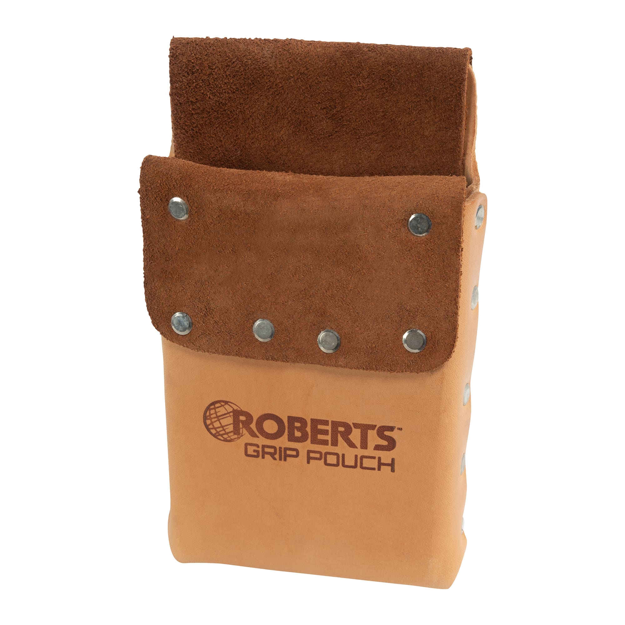 Deluxe Leather Grip Carpet Knife and Tool Pouch - 1