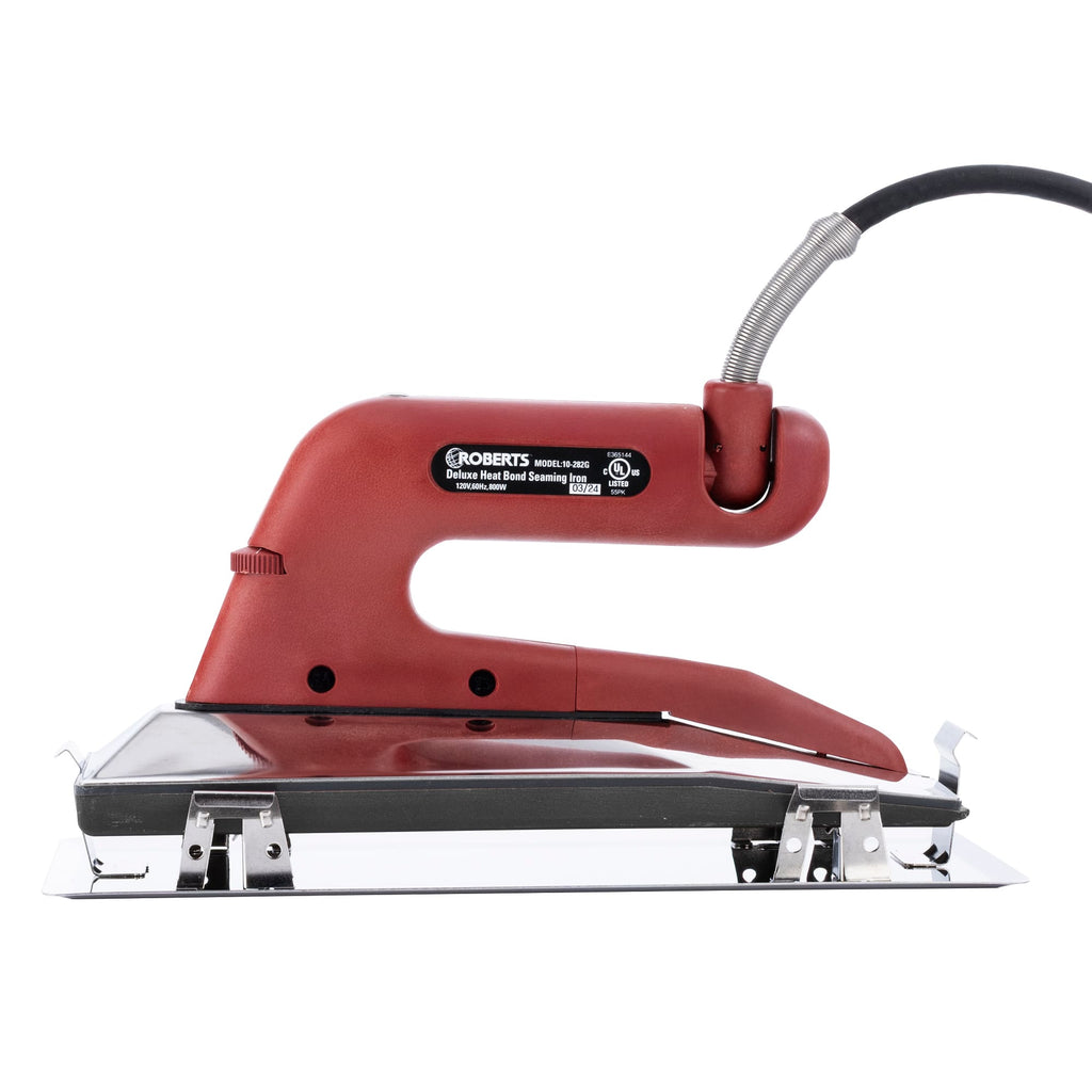 Deluxe Heat Bond Carpet Iron with Non-Stick%2C Grooved Base - 7