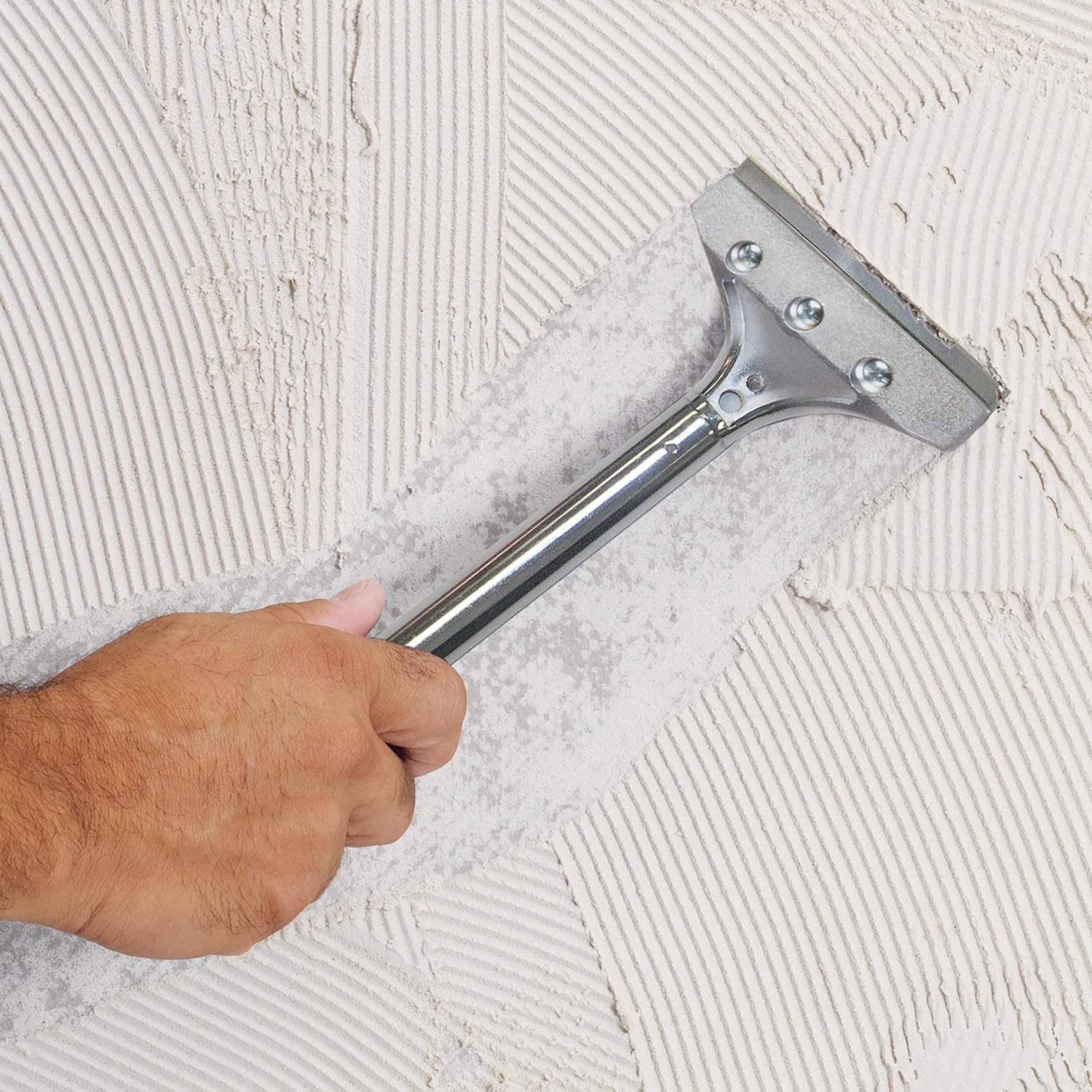 Floor & Wall Scraper with 4" Blade%2C 18" Handle and Angled Head - 2