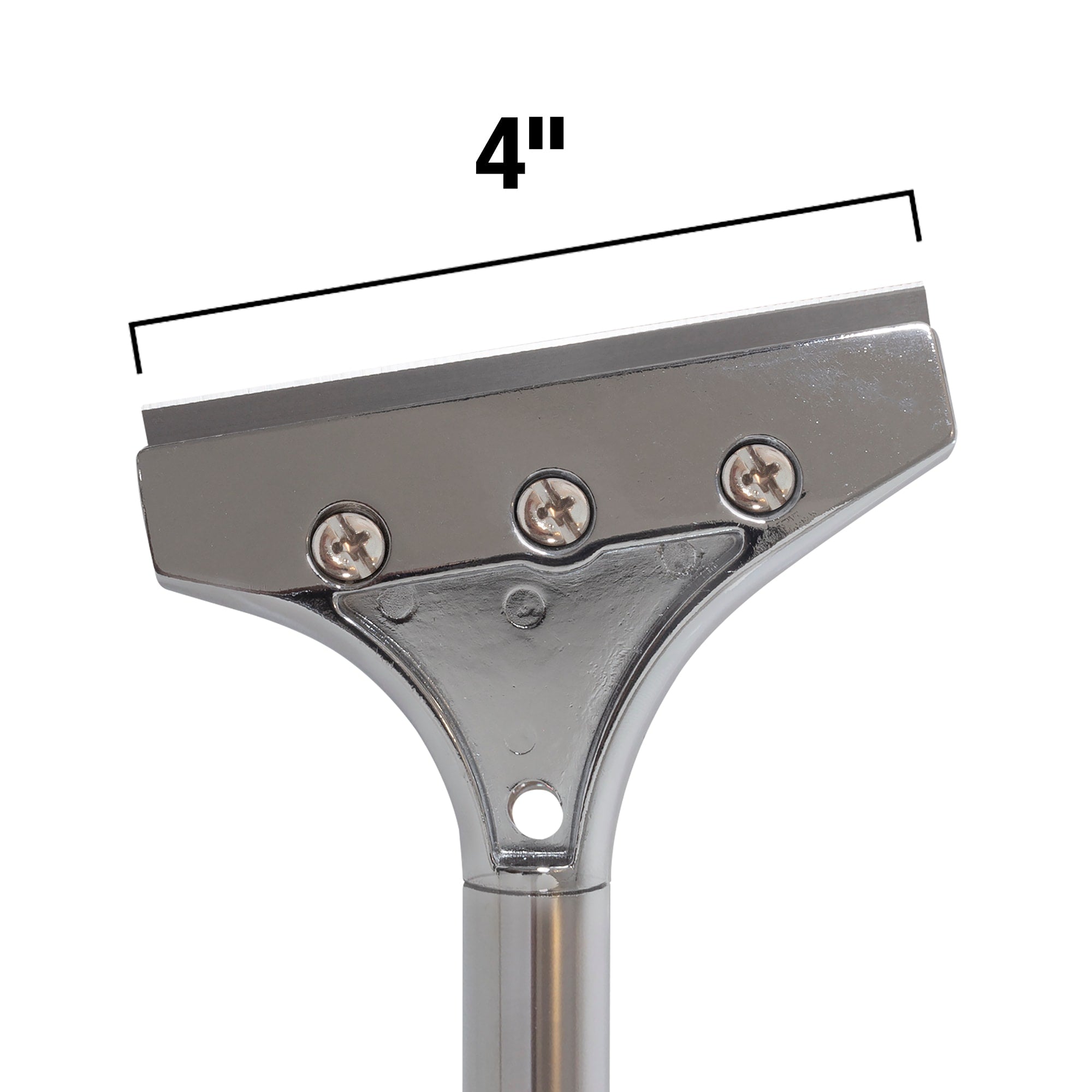 Floor & Wall Scraper with 4" Blade%2C 18" Handle and Angled Head - 7