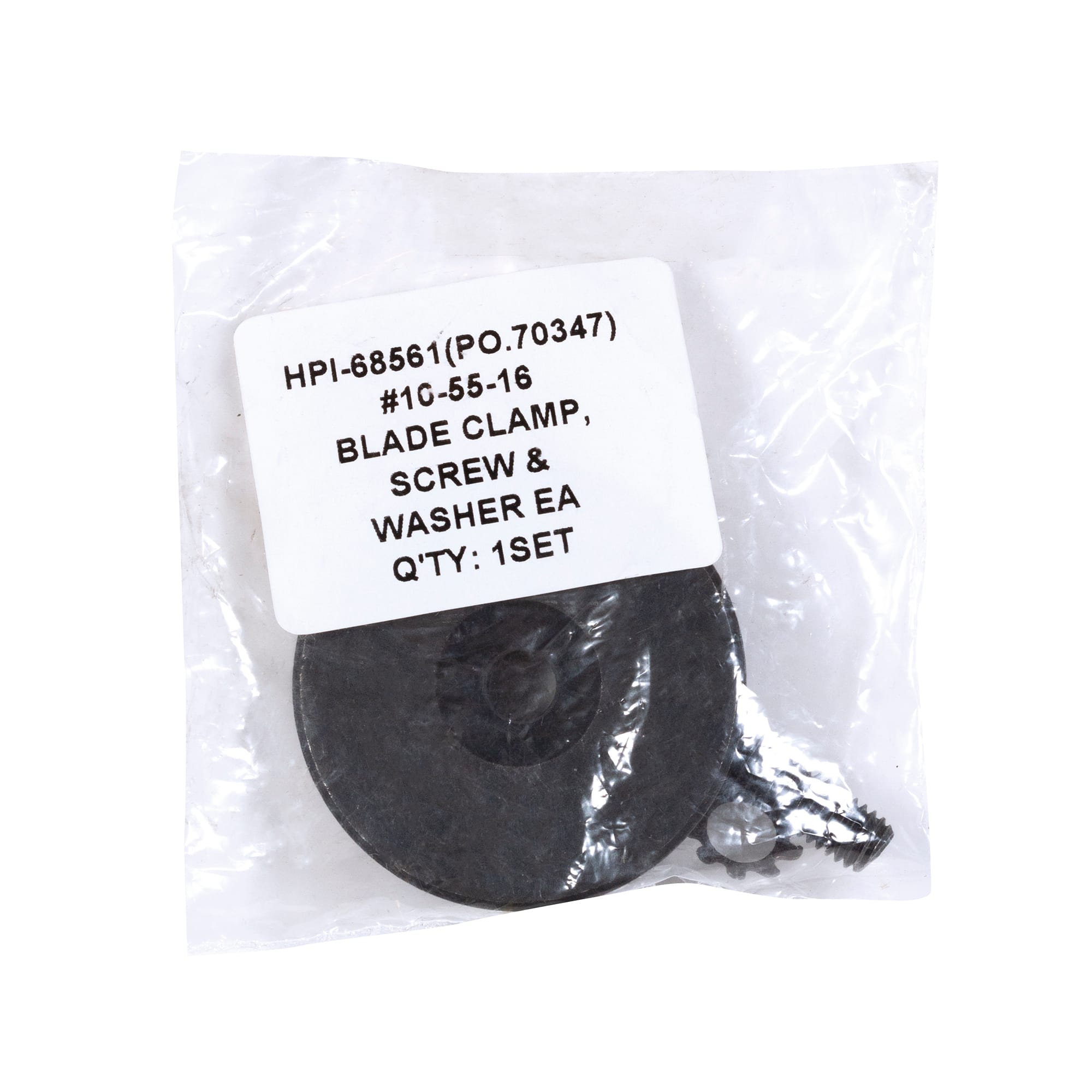 Blade Clamp, Screw, and Washer for 10-56 Longneck 6