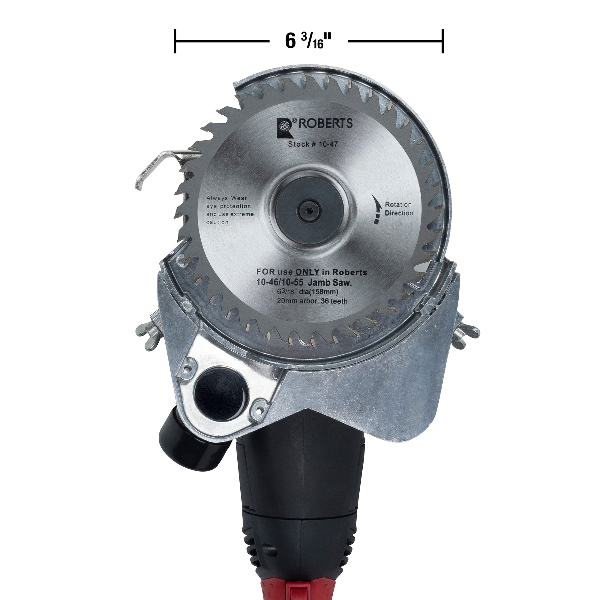 Longneck Plus 120 Volt 6" Jamb and Undercut Saw - 7