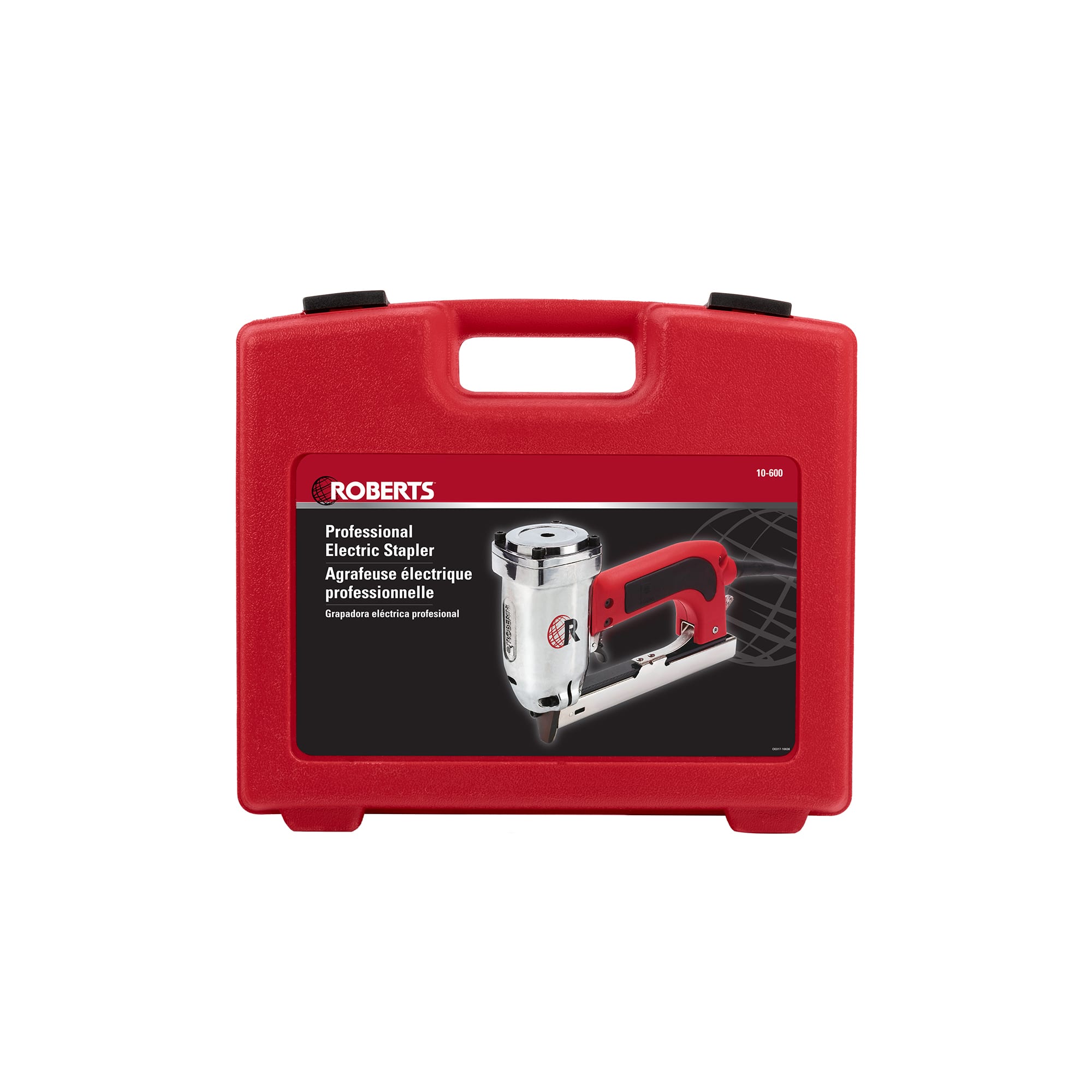 3/16" Crown%2C 20-Gauge Electric Stapler with Carrying Case - 8