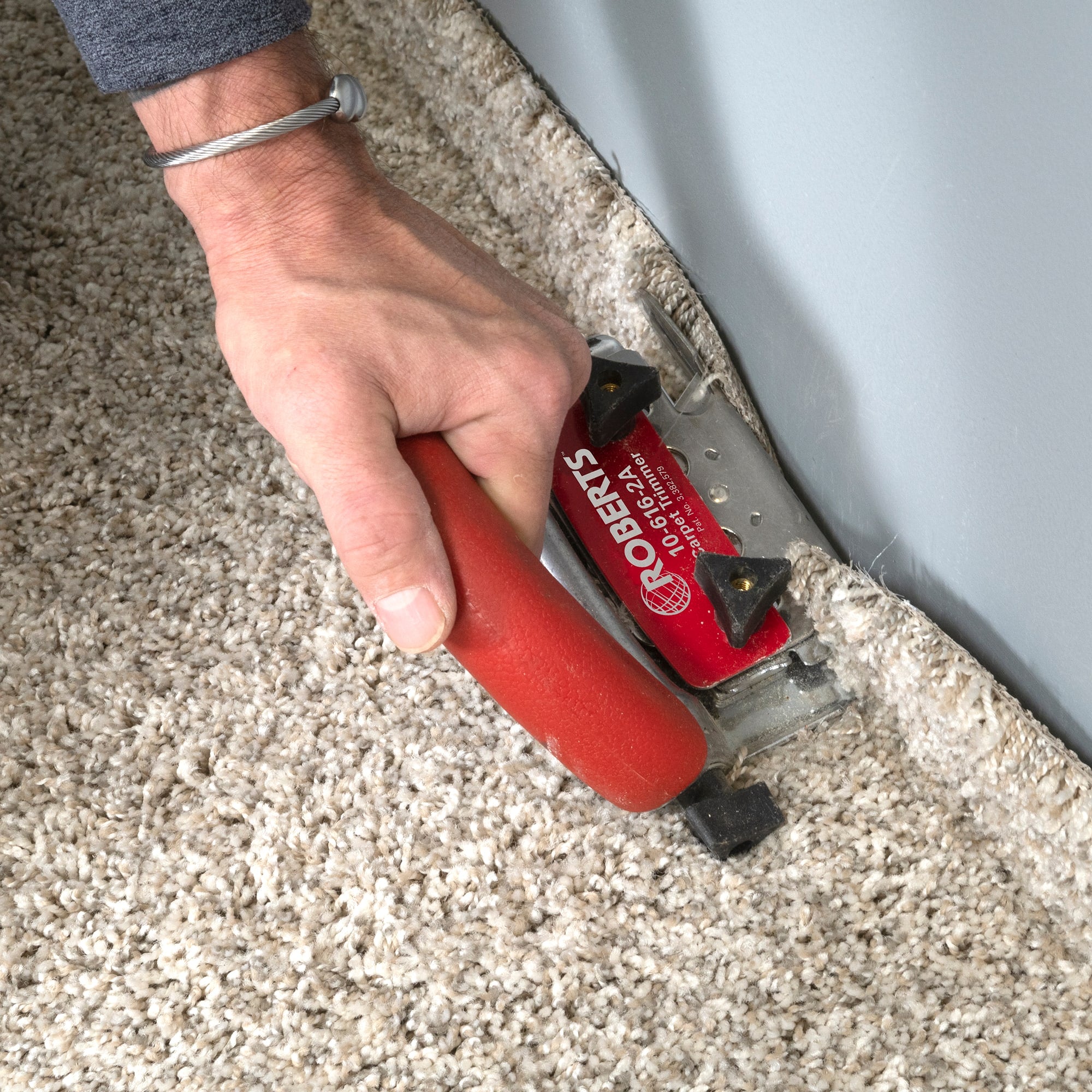 Conventional Carpet Trimmer with 20 Heavy Duty Slotted Blades - 2