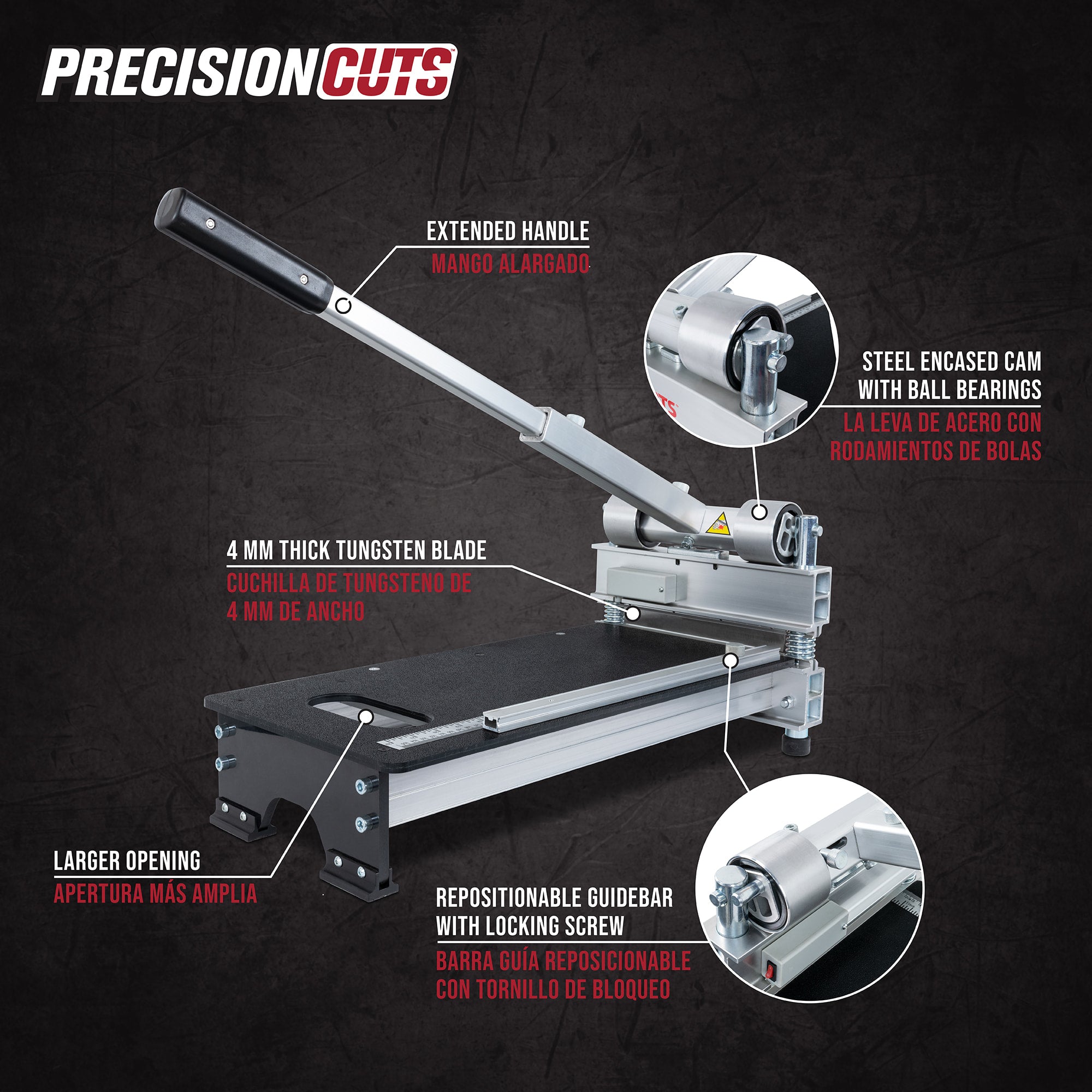 9" PrecisionCuts Pro Multi-Floor Cutter - 2